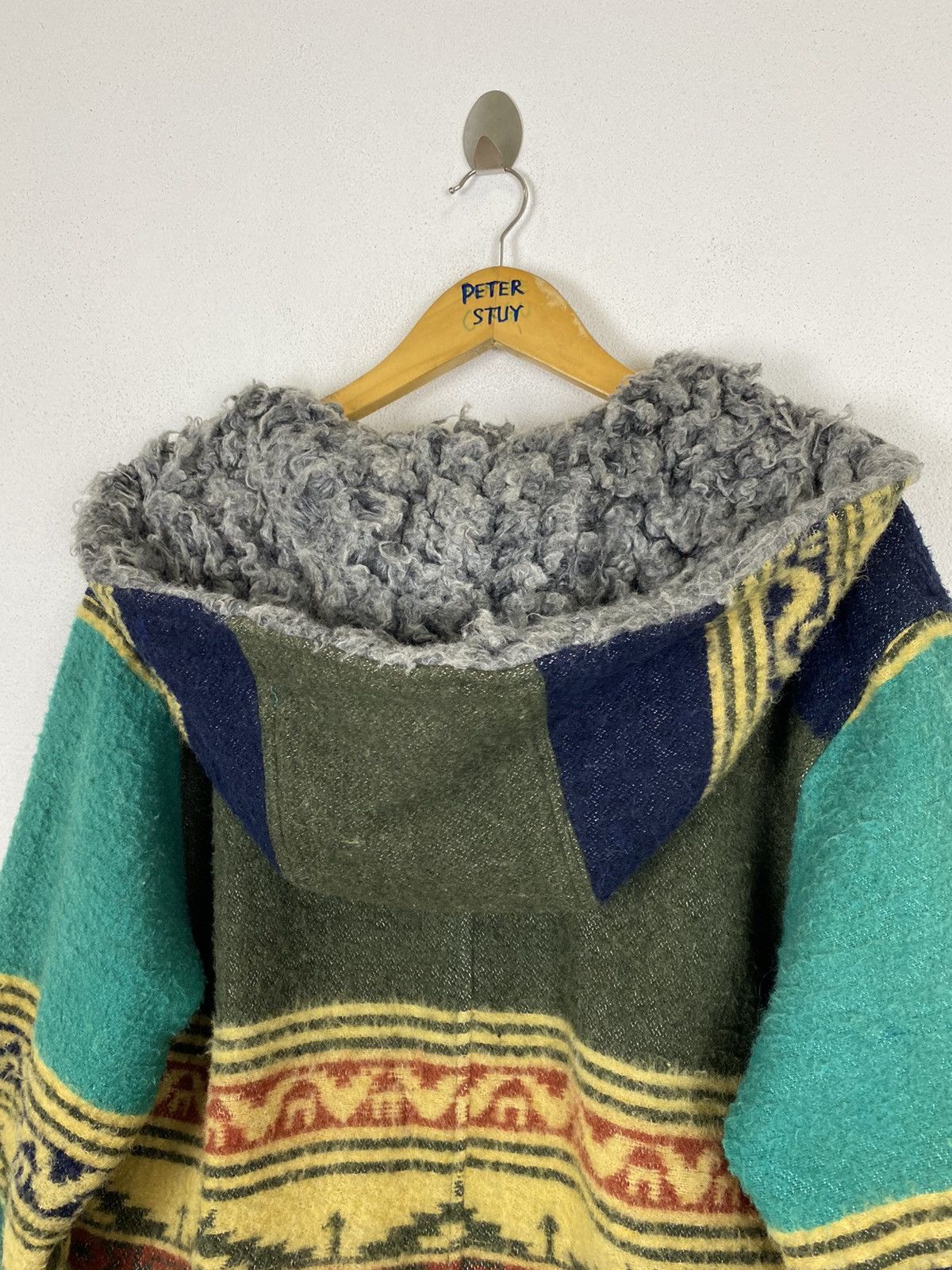 Japanese Brand TITICACA WINTER JACKET NAVAJO DESIGN Size US L / EU 52-54 / 3 - 8 Thumbnail