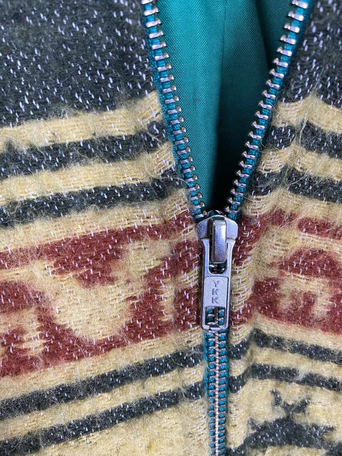 Japanese Brand TITICACA WINTER JACKET NAVAJO DESIGN Size US L / EU 52-54 / 3 - 10 Thumbnail