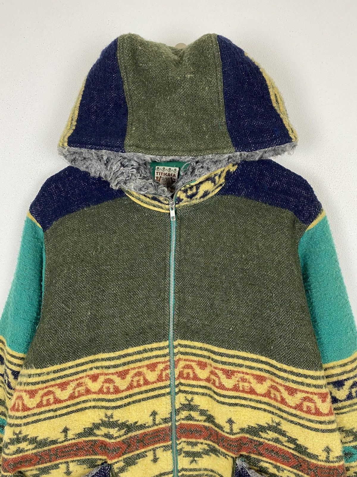 Japanese Brand TITICACA WINTER JACKET NAVAJO DESIGN Size US L / EU 52-54 / 3 - 3 Thumbnail