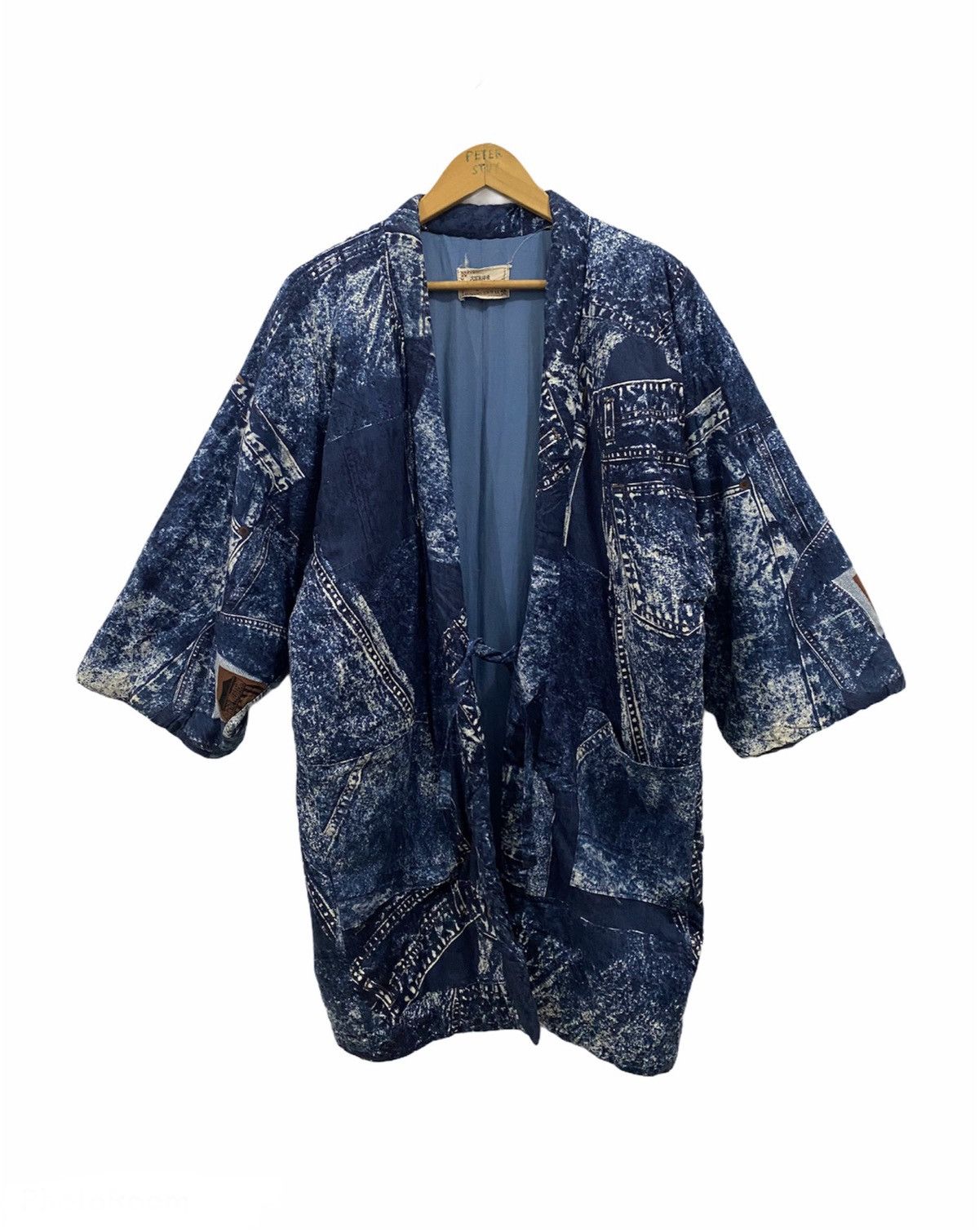 Denime × Japanese Brand 🔥DENIME PRINTED STYLE KOMONO JACKET BY KUWANO Size US L / EU 52-54 / 3 - 1 Thumbnail