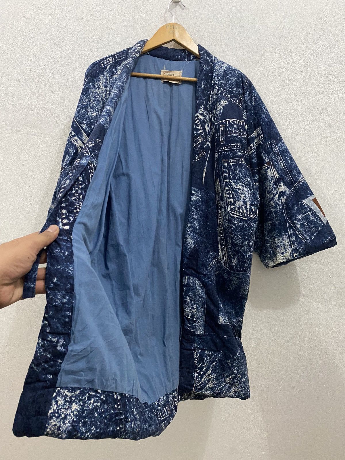Denime × Japanese Brand 🔥DENIME PRINTED STYLE KOMONO JACKET BY KUWANO Size US L / EU 52-54 / 3 - 7 Thumbnail