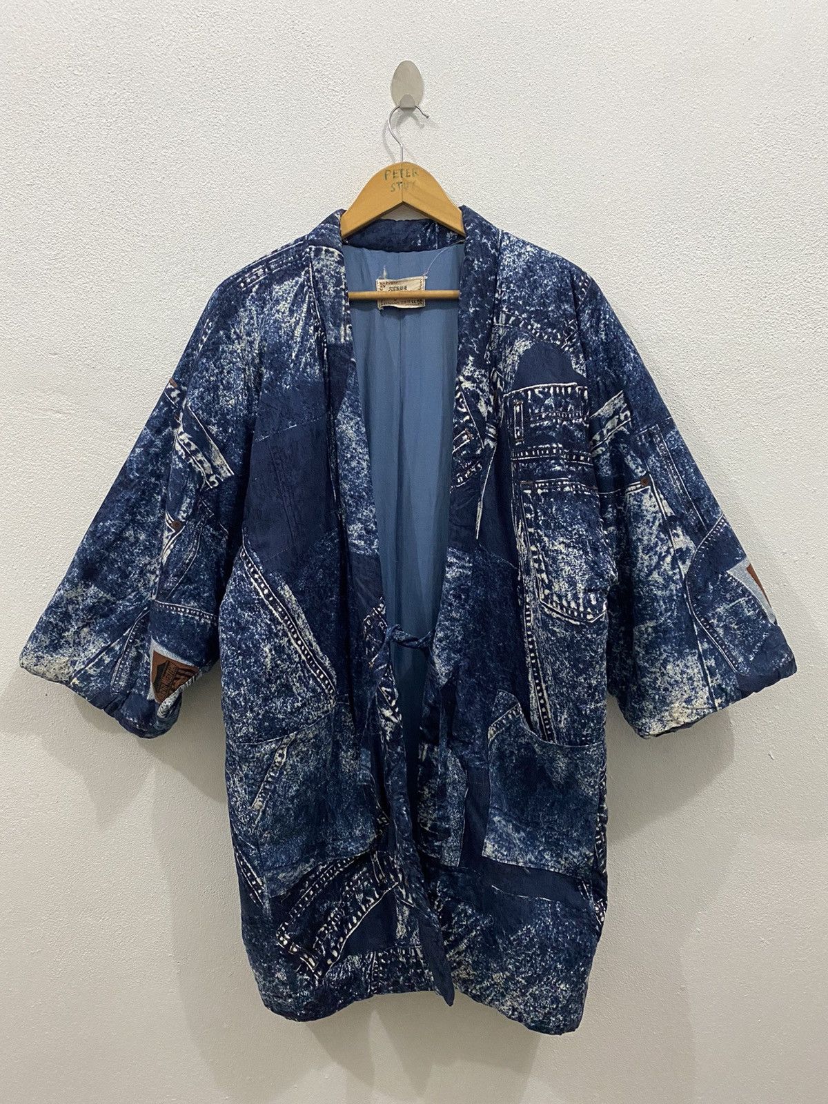 Denime × Japanese Brand 🔥DENIME PRINTED STYLE KOMONO JACKET BY KUWANO Size US L / EU 52-54 / 3 - 2 Thumbnail