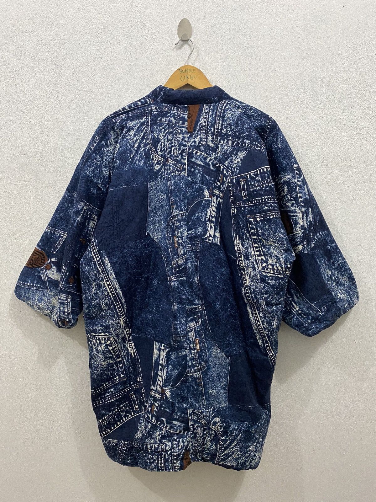 Denime × Japanese Brand 🔥DENIME PRINTED STYLE KOMONO JACKET BY KUWANO Size US L / EU 52-54 / 3 - 3 Thumbnail