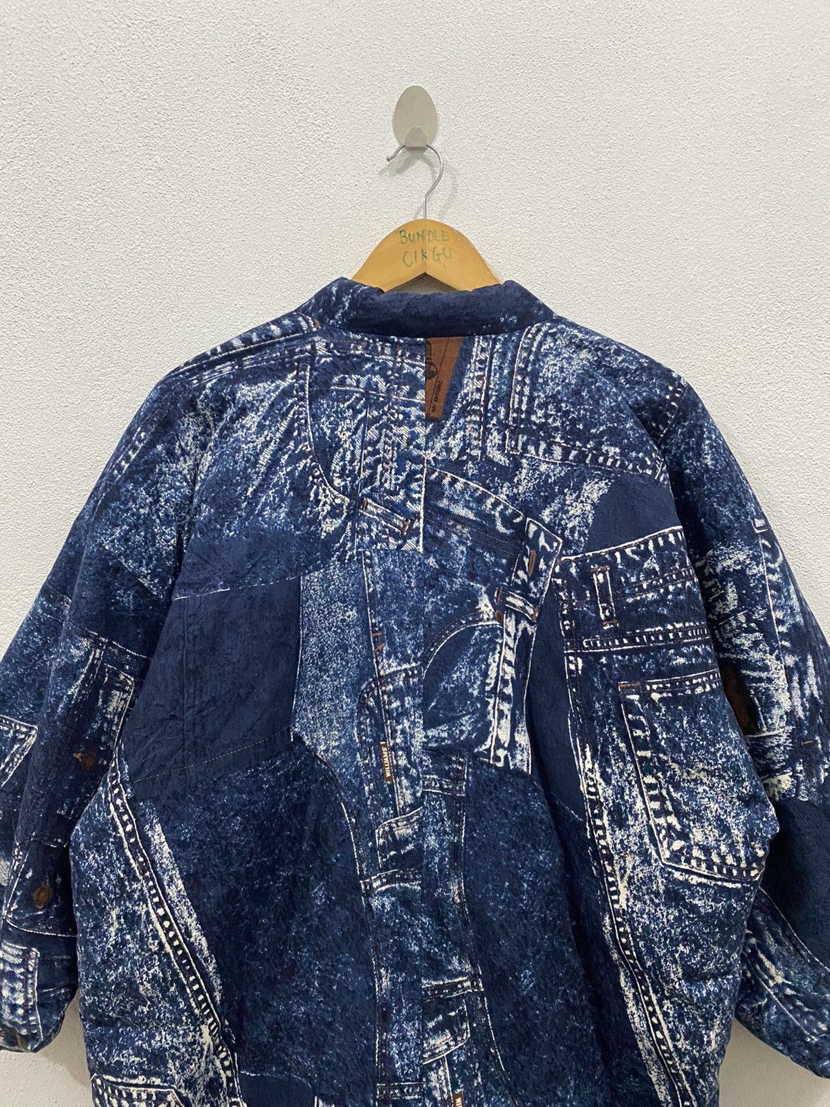 Denime × Japanese Brand 🔥DENIME PRINTED STYLE KOMONO JACKET BY KUWANO Size US L / EU 52-54 / 3 - 8 Thumbnail