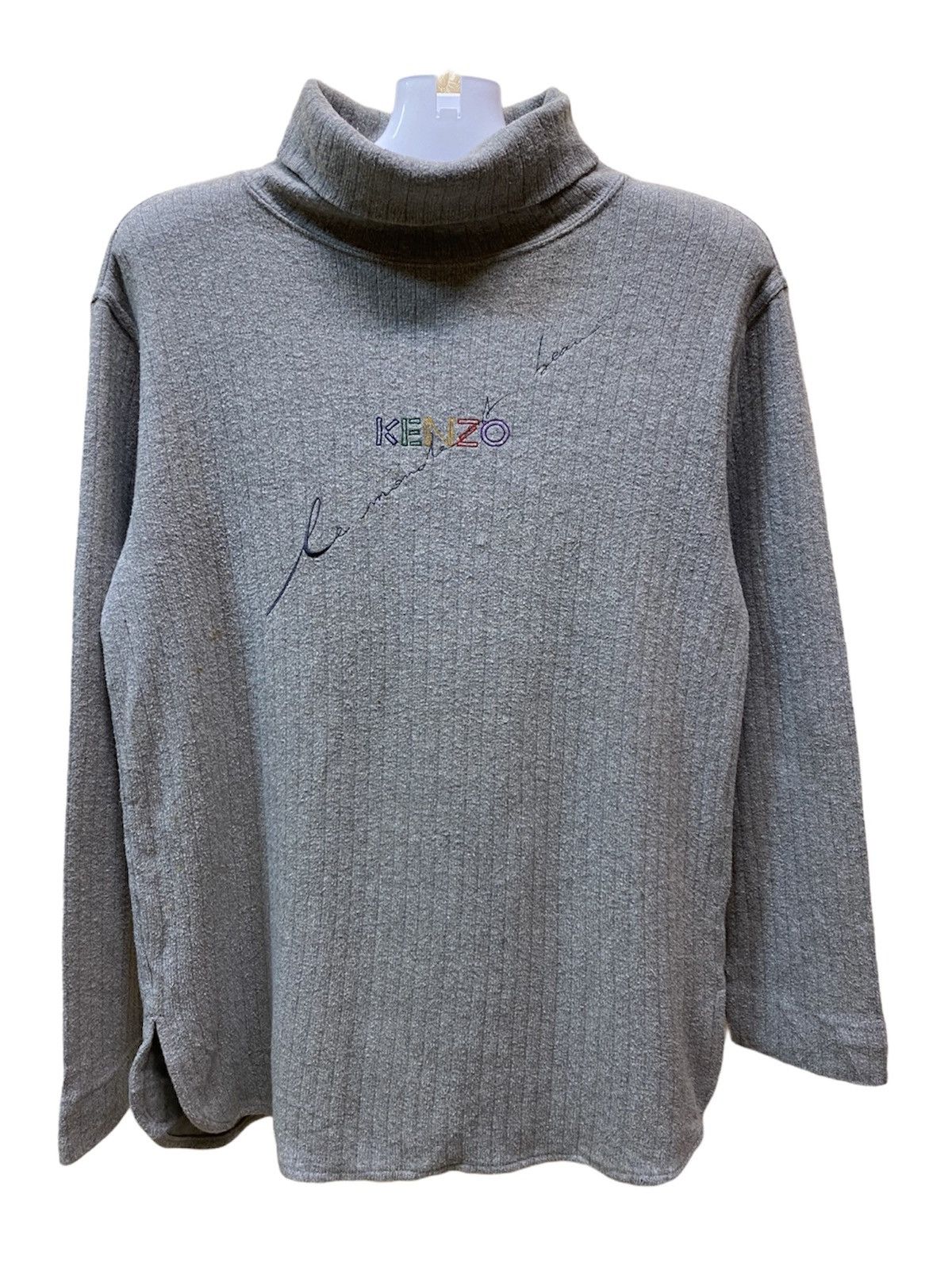 Designer × Kenzo × Vintage 🔥SALE🔥 Kenzo Jeans Winter Style Fleece Sweatshirt Size US S / EU 44-46 / 1 - 1 Thumbnail