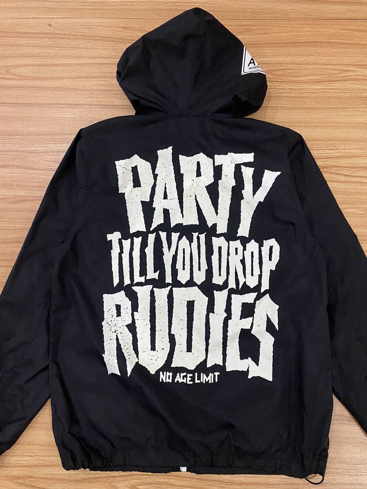 Japanese Brand × Rebel8 🔥SALE🔥PARTY TILL YOU DROP RUDDIES WINDBREAKER HODDIES Size US S / EU 44-46 / 1 - 4 Thumbnail