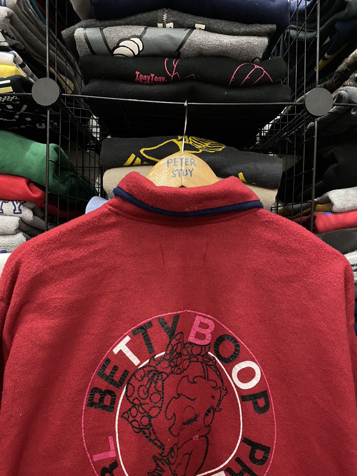 Anime × Cartoon Network × Vintage Vintage Betty Boop Fleece Jacket Size US L / EU 52-54 / 3 - 4 Thumbnail
