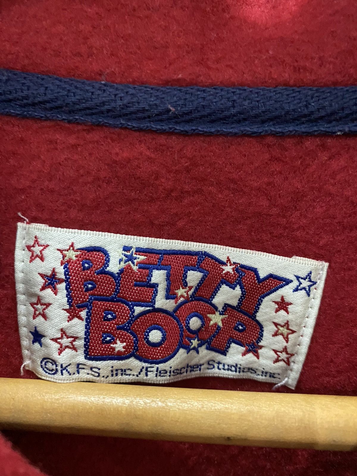 Anime × Cartoon Network × Vintage Vintage Betty Boop Fleece Jacket Size US L / EU 52-54 / 3 - 9 Thumbnail