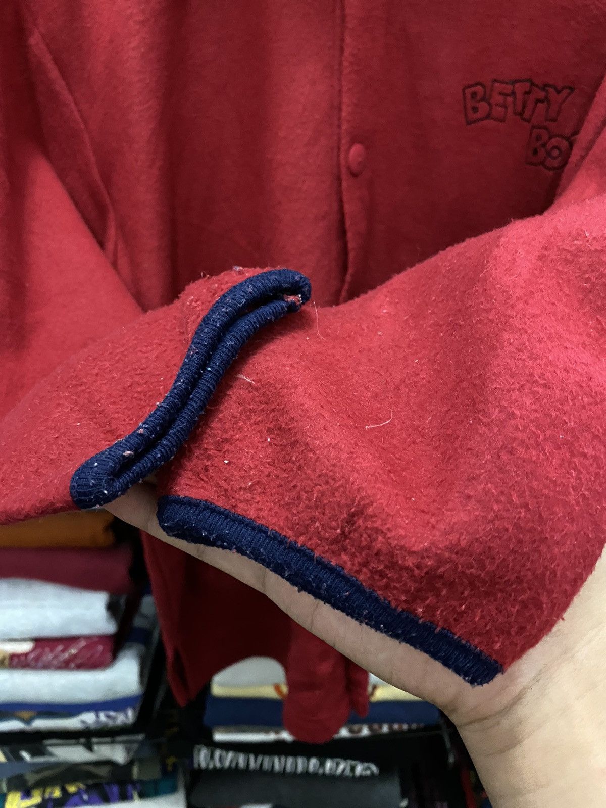 Anime × Cartoon Network × Vintage Vintage Betty Boop Fleece Jacket Size US L / EU 52-54 / 3 - 7 Thumbnail