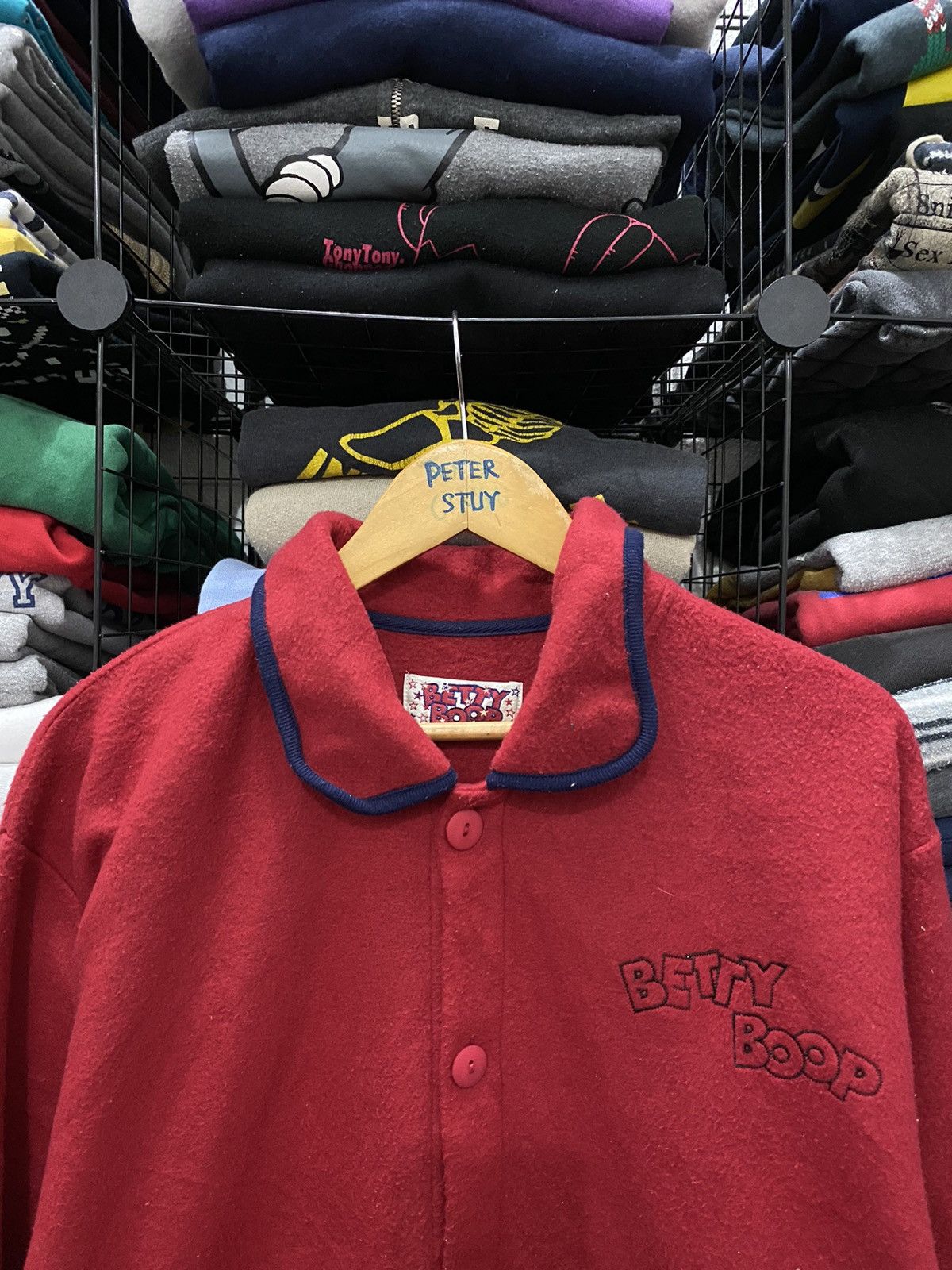 Anime × Cartoon Network × Vintage Vintage Betty Boop Fleece Jacket Size US L / EU 52-54 / 3 - 8 Thumbnail