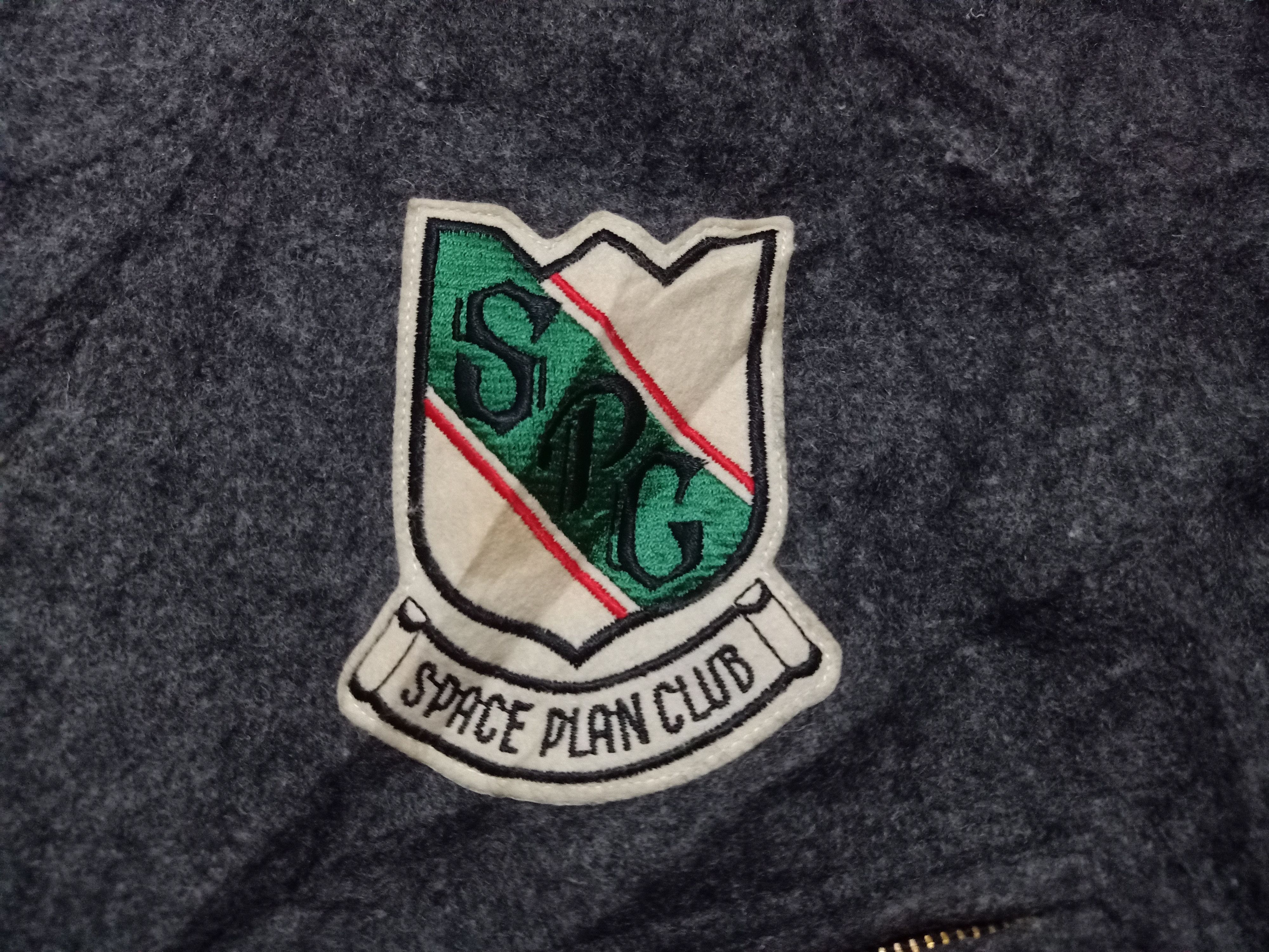 Designer × Japanese Brand Rare!! Vintage Space Plan Club 1985 United Kingdom Jacket Size US M / EU 48-50 / 2 - 3 Thumbnail