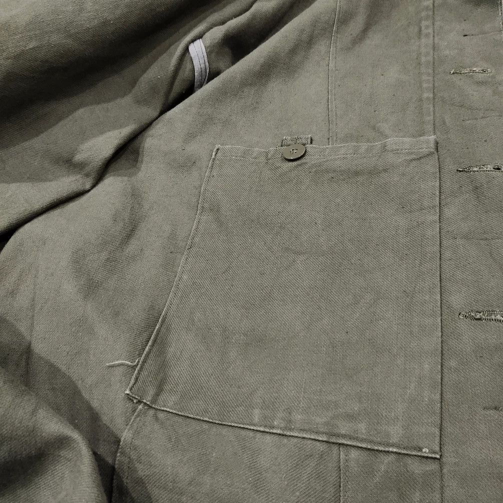 Vintage Vintage Swedish Army Long Sleeve Shirts Button Up Size US XL / EU 56 / 4 - 4 Thumbnail