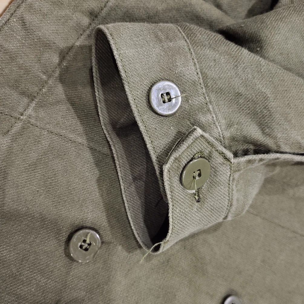 Vintage Vintage Swedish Army Long Sleeve Shirts Button Up Size US XL / EU 56 / 4 - 7 Thumbnail
