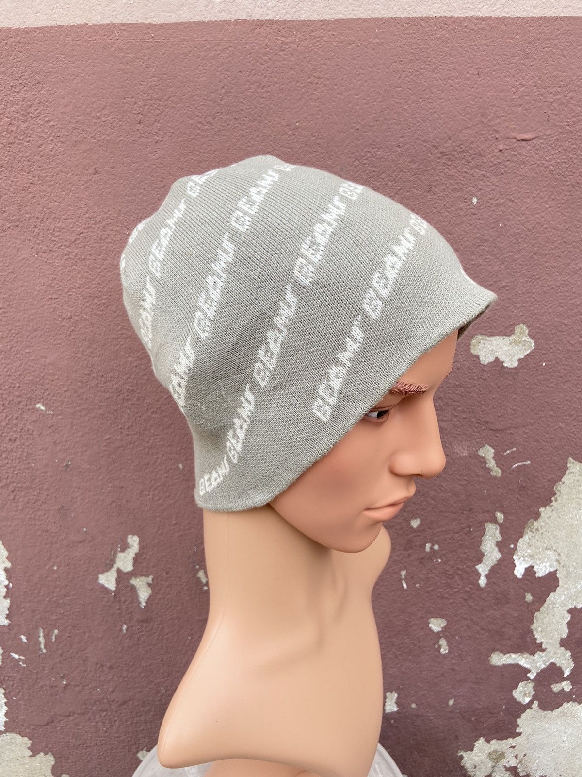 Beams Plus Beams Spellout Monogram Style Beanie Hat Size ONE SIZE - 3 Thumbnail