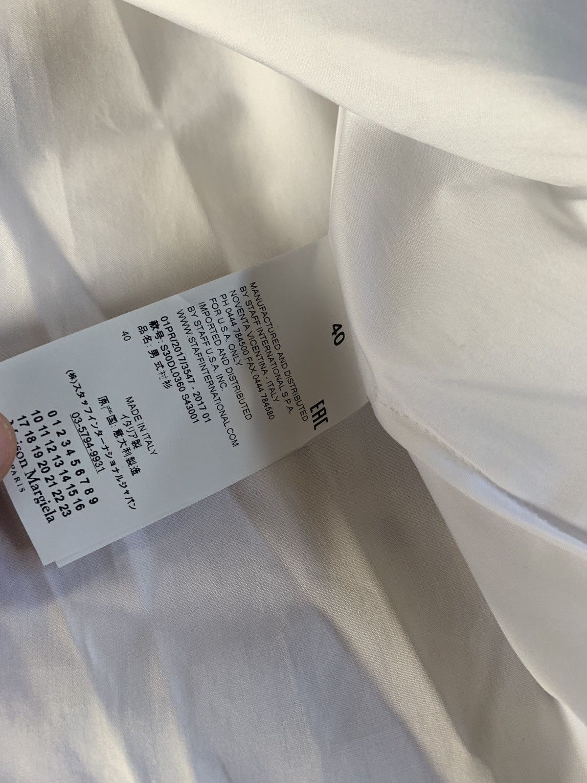 Maison Margiela Fox Cuff Print Button Up Size US M / EU 48-50 / 2 - 11 Thumbnail