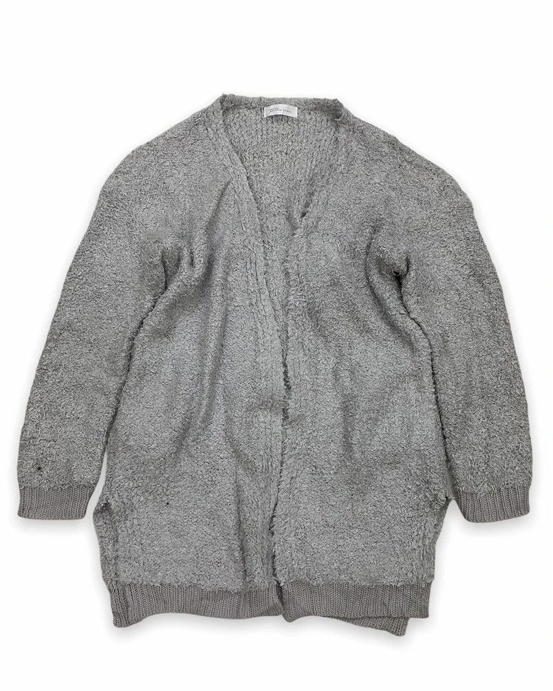 Japanese Brand × Vintage Vintage Japanese Brand Shag Shaggy Mohair Knitwear Cardigan Size US L / EU 52-54 / 3 - 1 Thumbnail