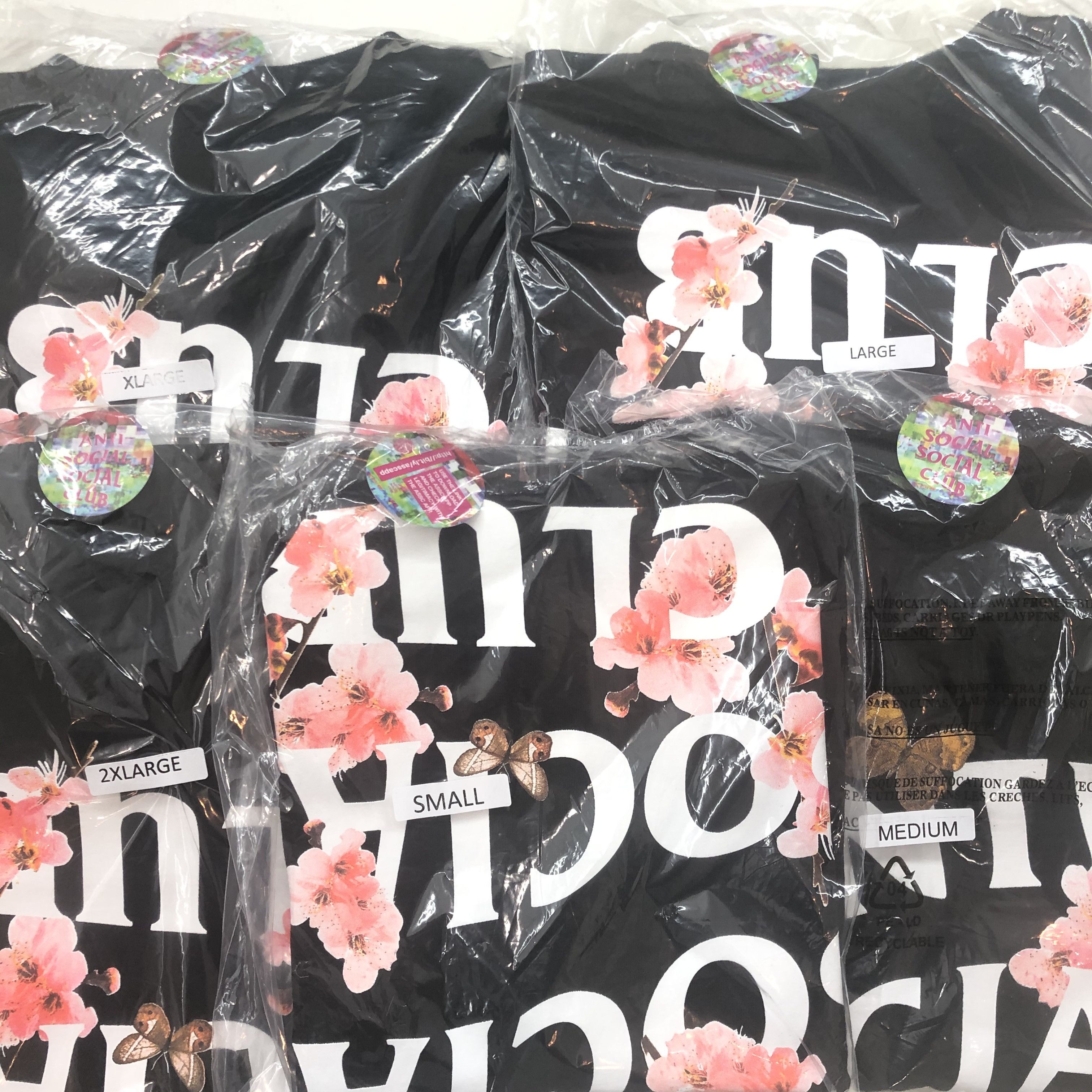 Anti Social Social Club DS White ASSC KKOCH Black Tee FTP FOG CDG BAPE Kith MagOC Size US S / EU 44-46 / 1 - 6 Thumbnail