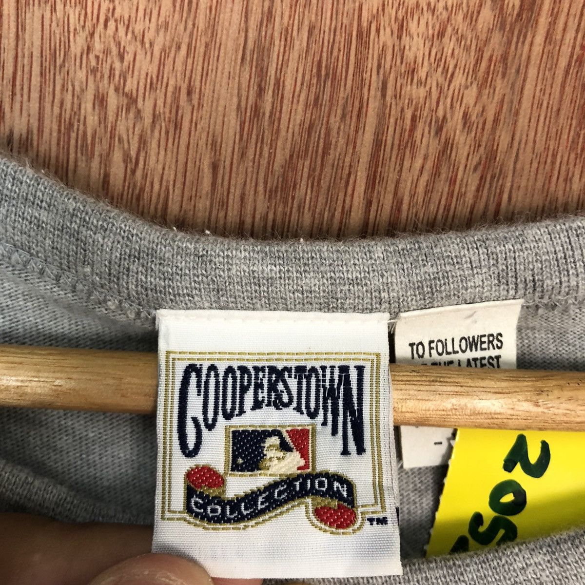 New York Yankees DLL Cooperstown new york yankees Grey NY Tshirt #2052 Size US L / EU 52-54 / 3 - 11 Thumbnail