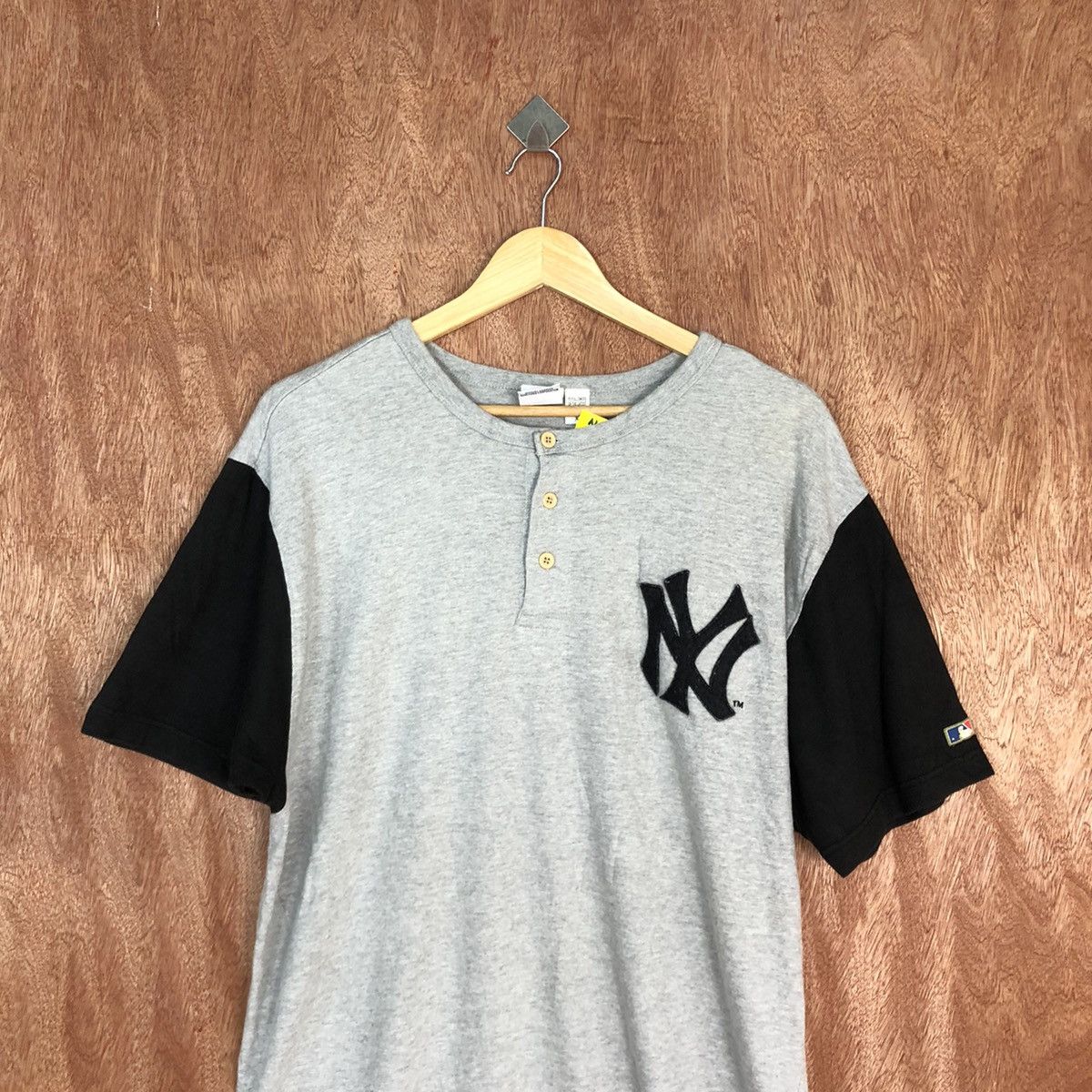 New York Yankees DLL Cooperstown new york yankees Grey NY Tshirt #2052 Size US L / EU 52-54 / 3 - 2 Thumbnail