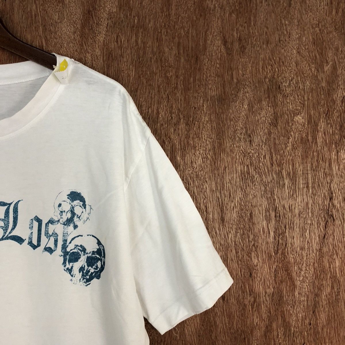 Japanese Brand DLL Born To Lost skull White Short Sleeve Tshirt #2064 Size US M / EU 48-50 / 2 - 4 Thumbnail