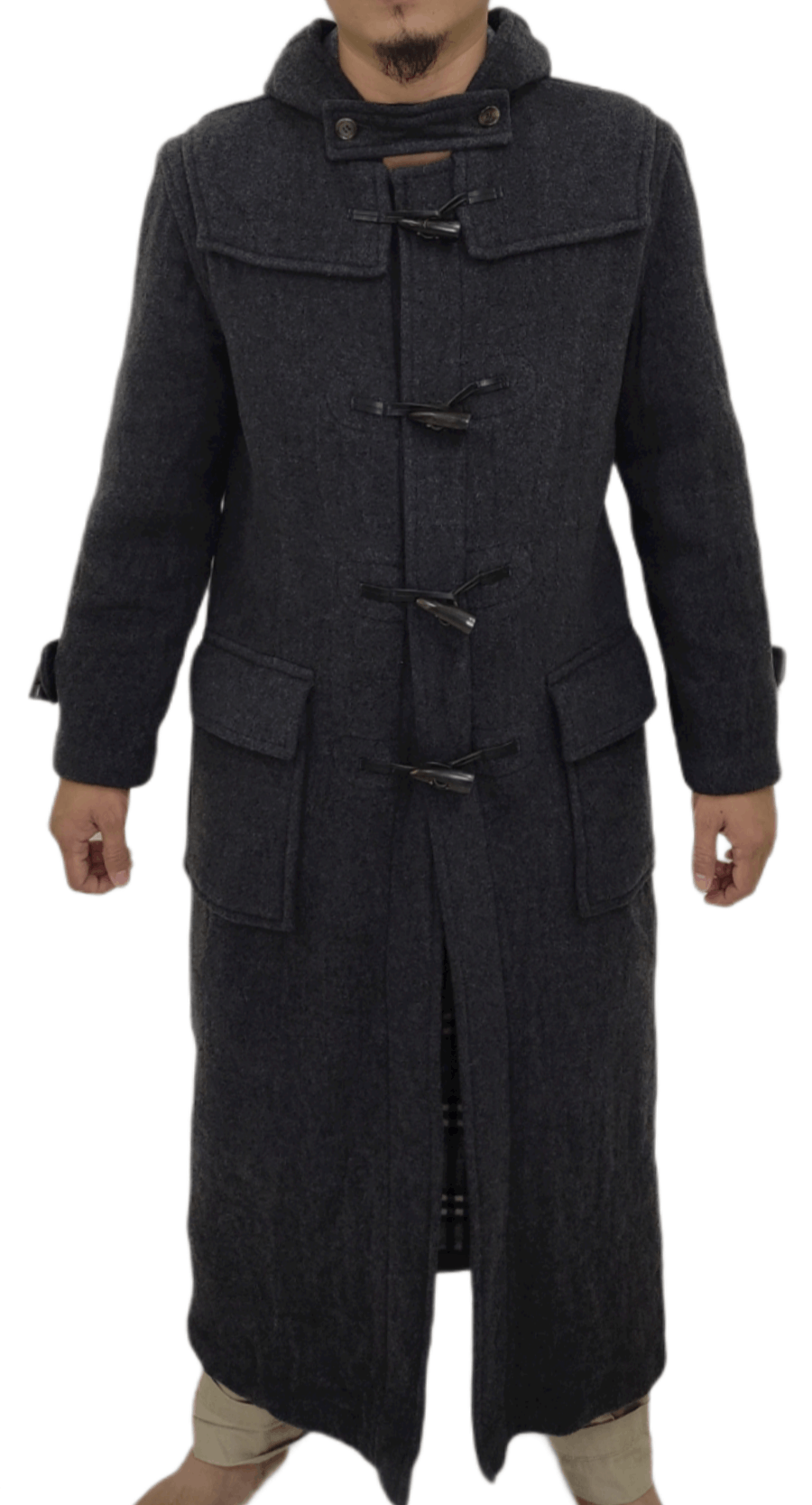 Burberry Burberry Duffle Wool Long Jacket Size US M / EU 48-50 / 2 - 2 Thumbnail