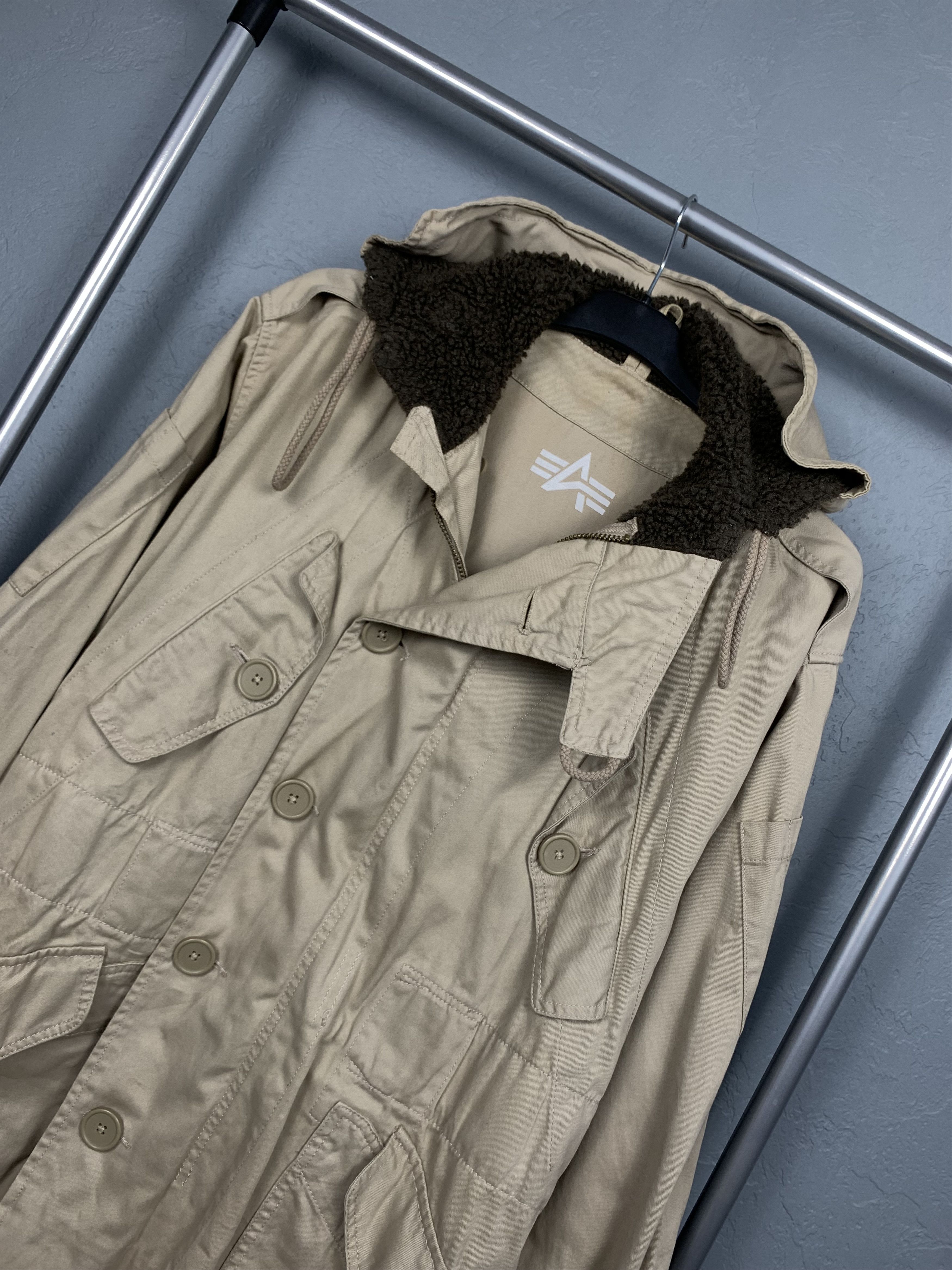 Alpha Industries Alpha Industries Vintage Mens Fishtail Parka Jacket Size US M / EU 48-50 / 2 - 2 Thumbnail
