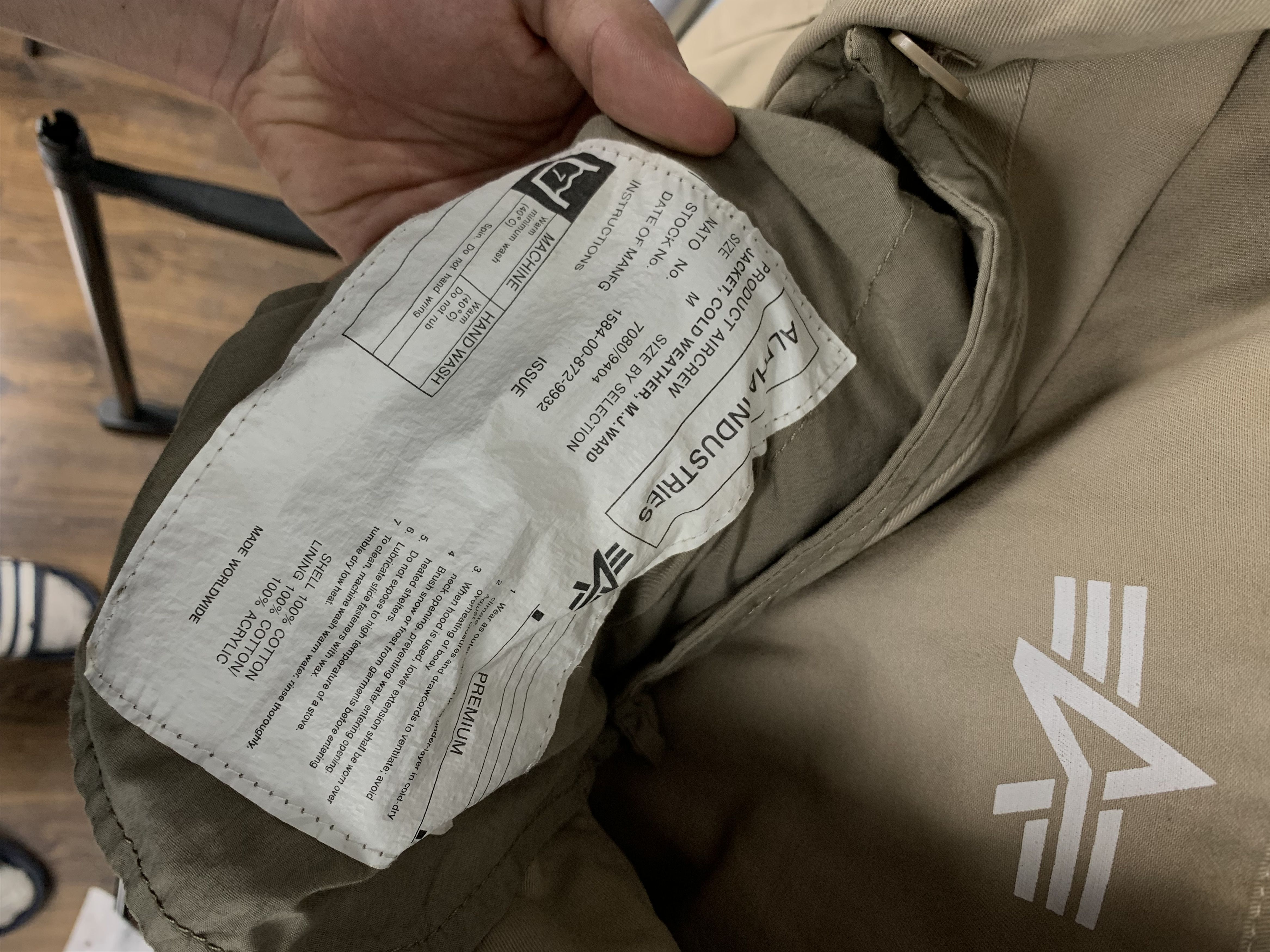 Alpha Industries Alpha Industries Vintage Mens Fishtail Parka Jacket Size US M / EU 48-50 / 2 - 5 Thumbnail