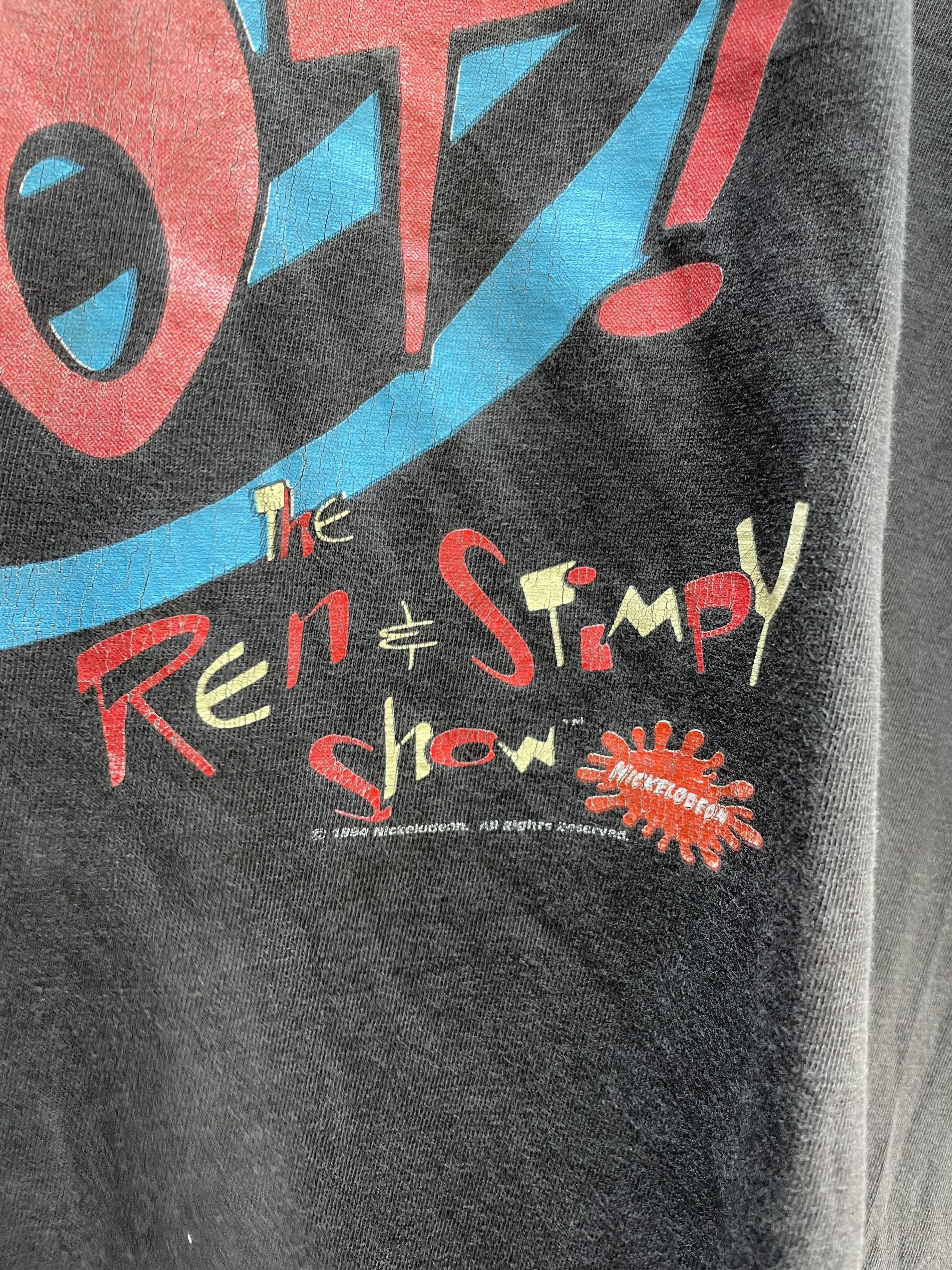 Cartoon Network Vintage 1994 Nickelodeon The Ren & Stimpy Show T-shirt Size US XL / EU 56 / 4 - 4 Thumbnail