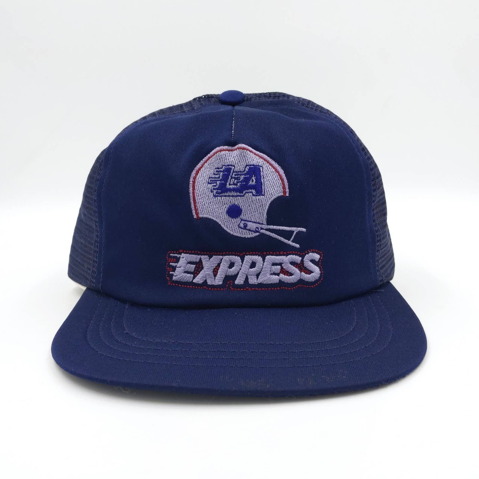 Vintage Vintage LA Los Angeles Express Snapback Trucker Hat Mesh Size ONE SIZE - 2 Thumbnail