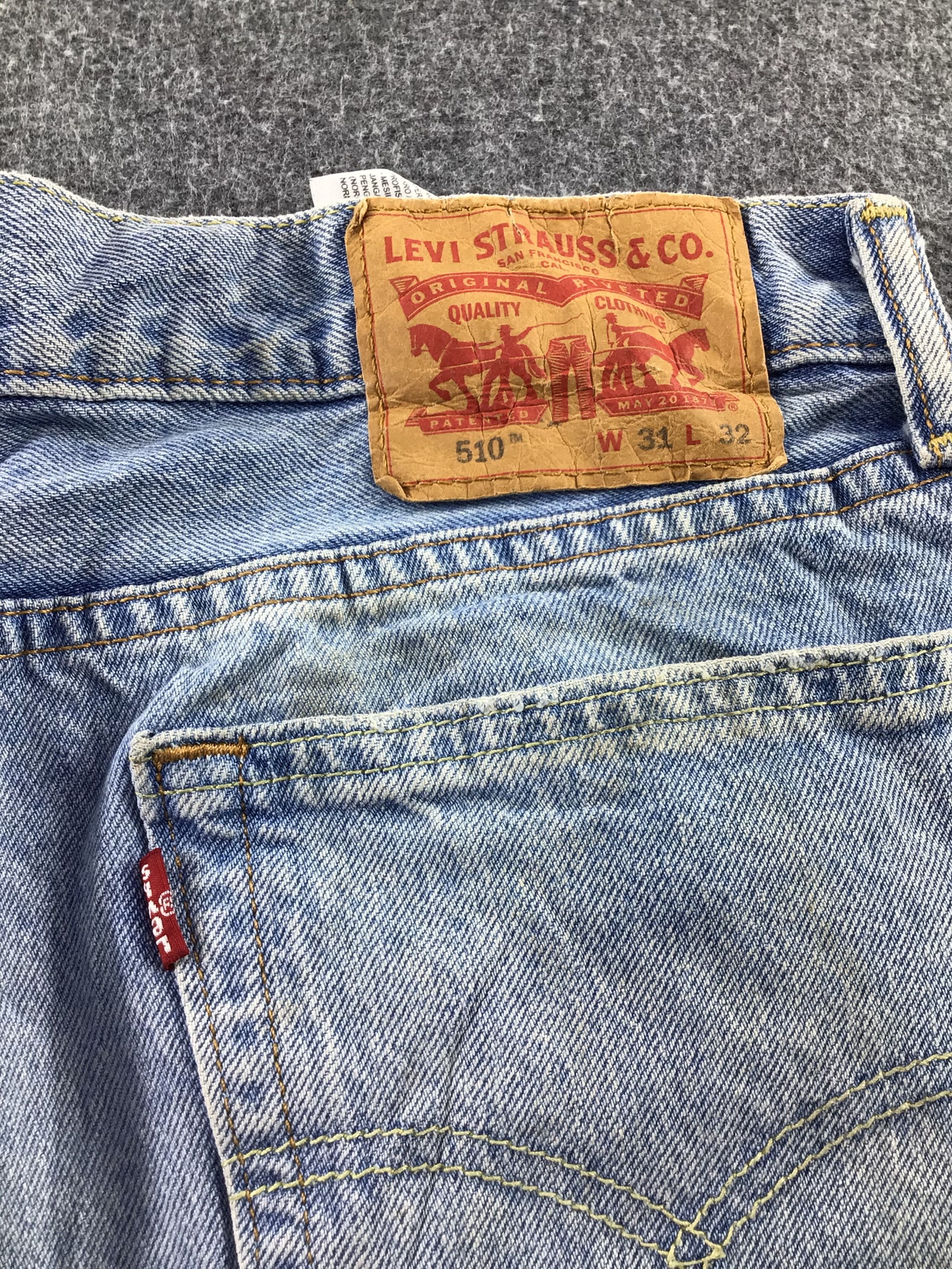 Levi's Vintage Levis 510 Jeans-JM734 Size US 32 / EU 48 - 6 Thumbnail