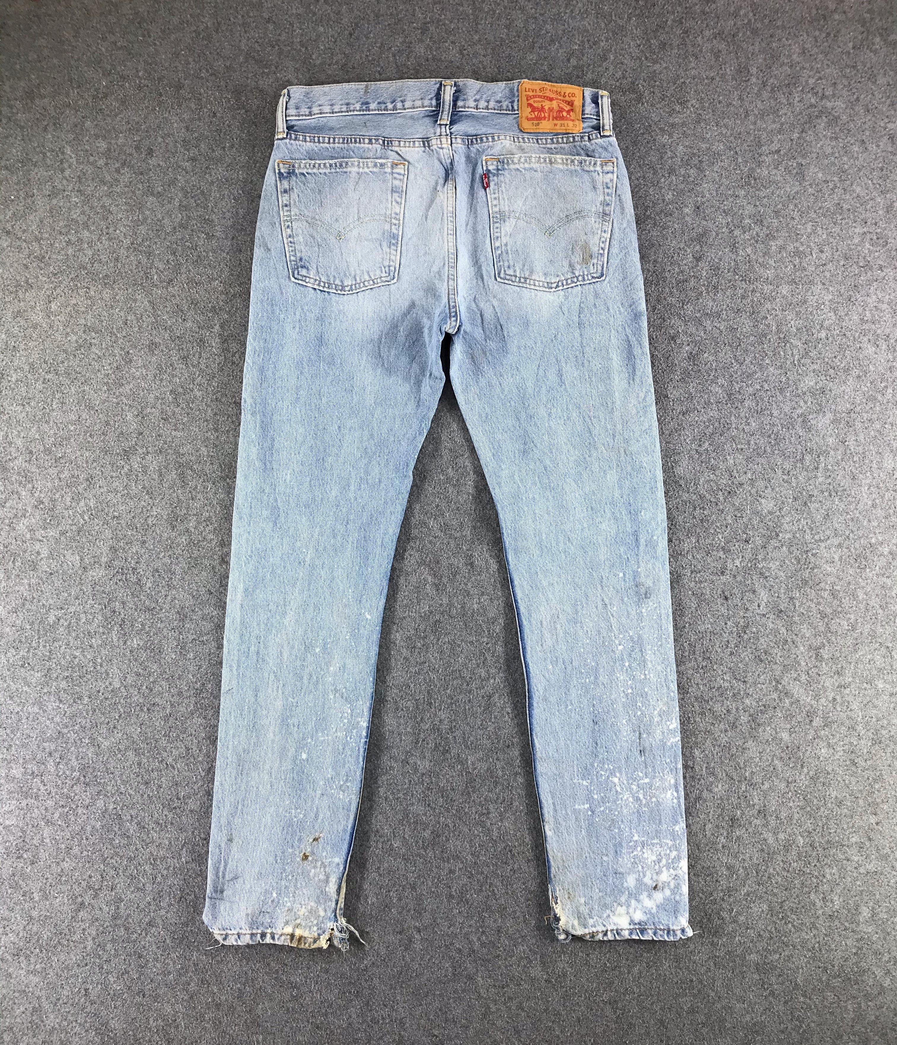 Levi's Vintage Levis 510 Jeans-JM734 Size US 32 / EU 48 - 3 Thumbnail