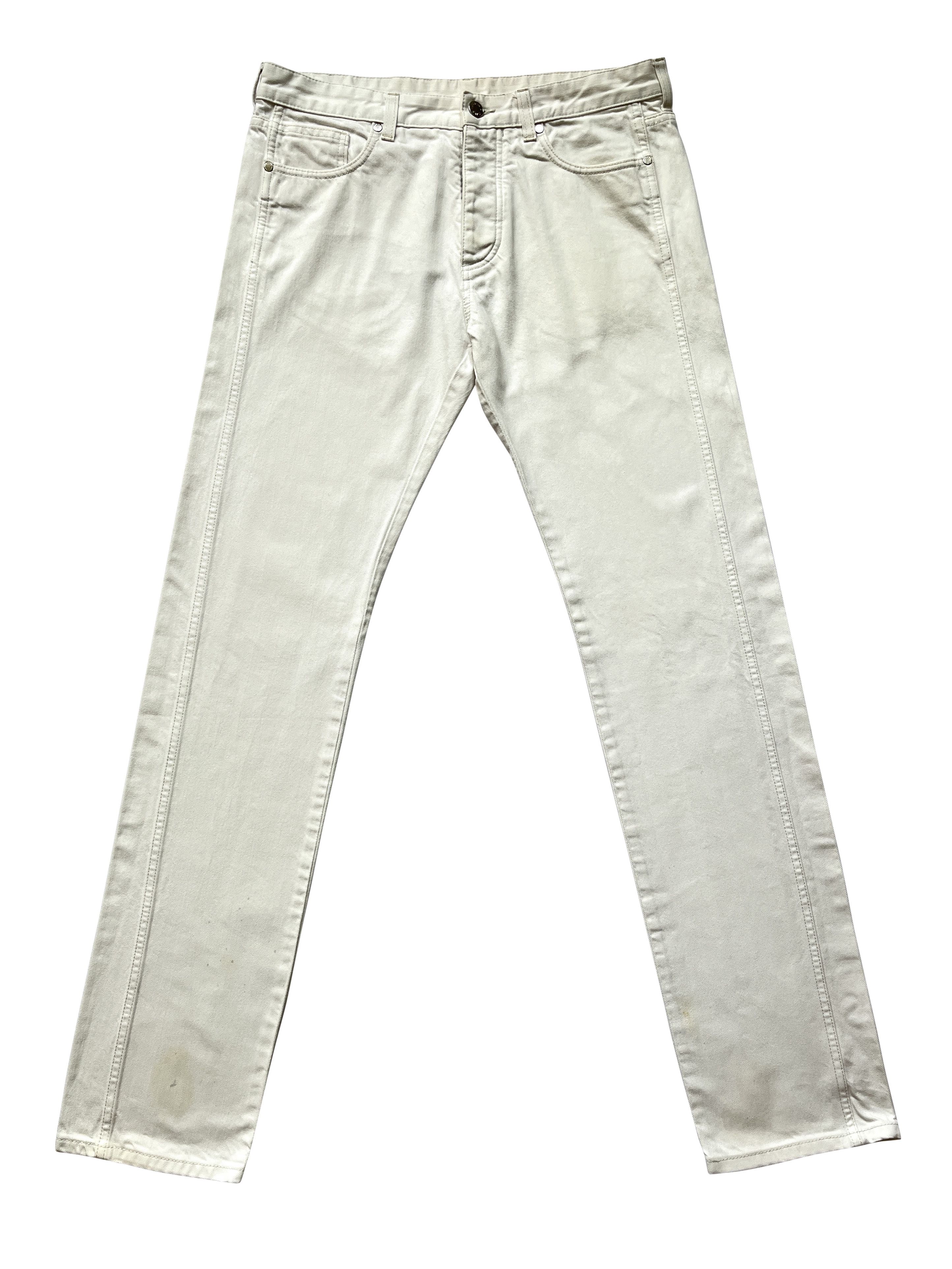 ⚡️QUICK SALE⚡️Louis Vuitton White Jeans Denim