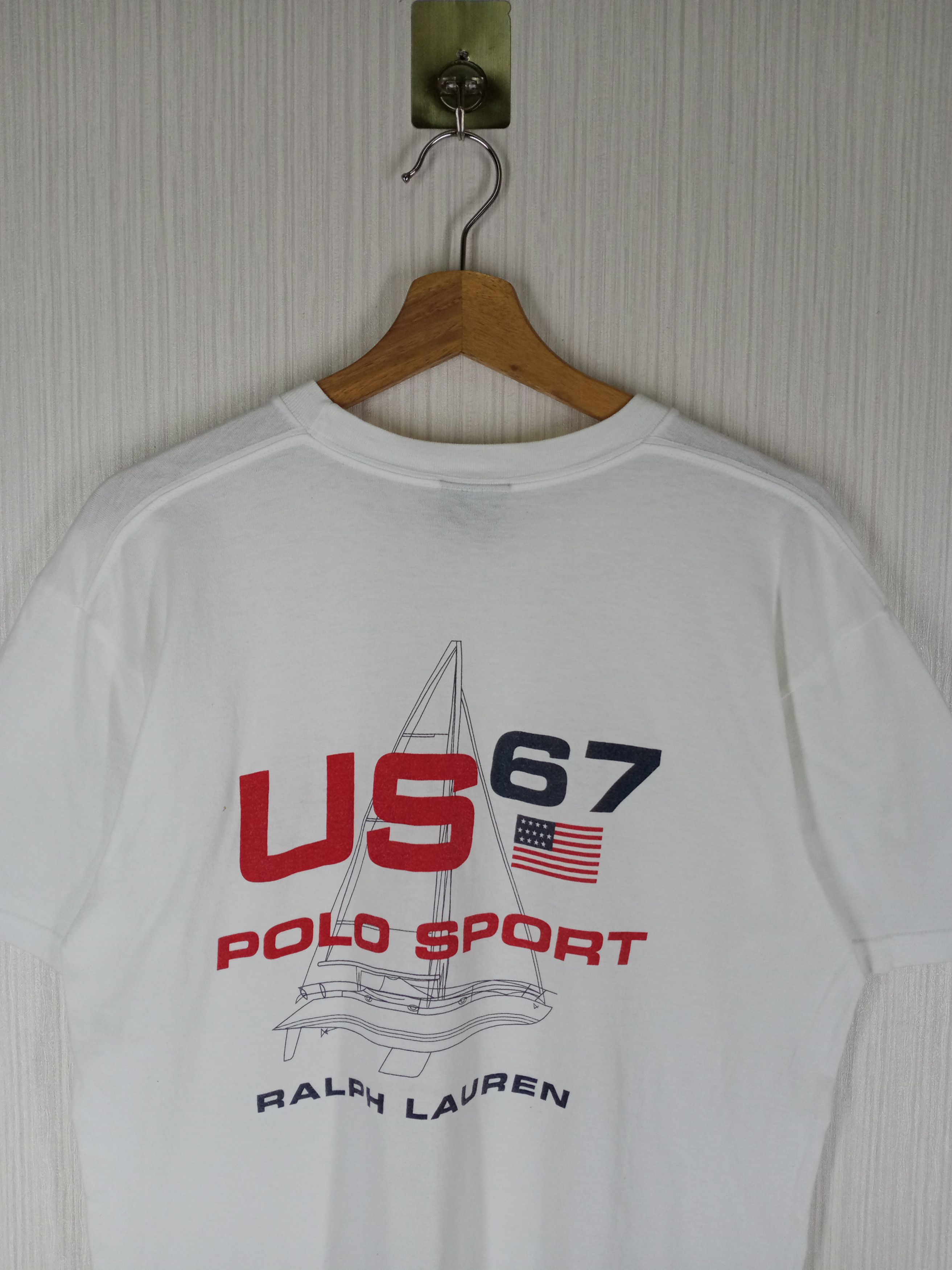 Polo Ralph Lauren Vintage Polo Sport Ralph Lauren US 67 Sailing Team Size US M / EU 48-50 / 2 - 2 Thumbnail
