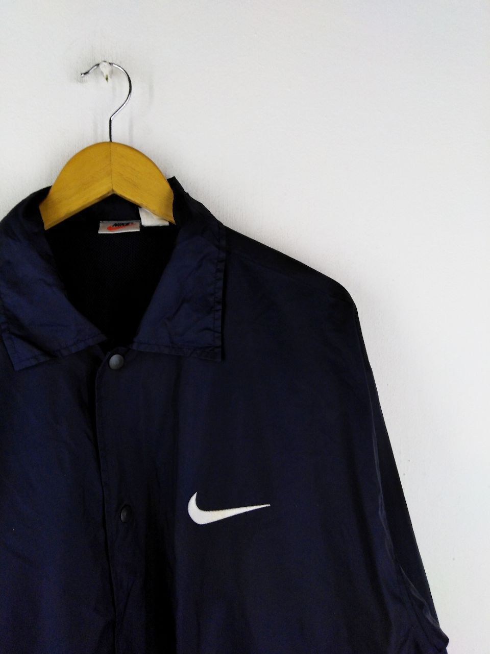 Nike RARE BIG SWOOSH NIKE LOGO COACH JACKET Size US M / EU 48-50 / 2 - 5 Thumbnail