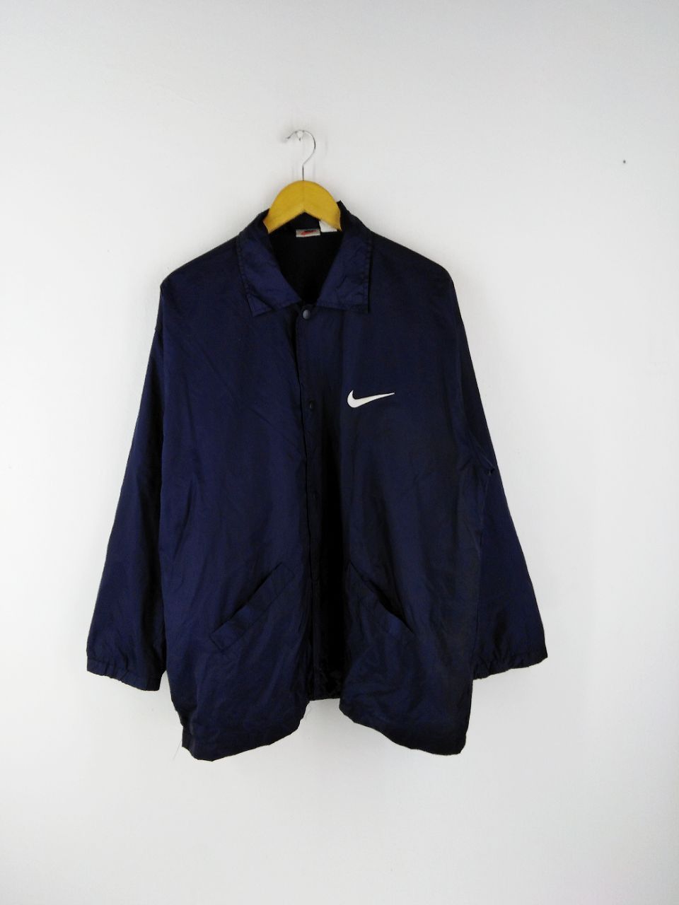 Nike RARE BIG SWOOSH NIKE LOGO COACH JACKET Size US M / EU 48-50 / 2 - 6 Thumbnail
