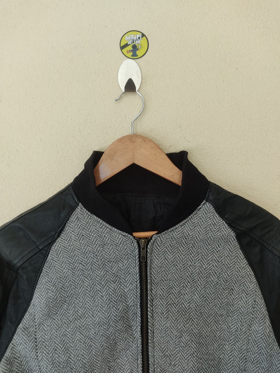Genuine Leather × Vintage VINTAGE GENUINE LEATHER SLEEVES BOMBERS Size US M / EU 48-50 / 2 - 4 Thumbnail