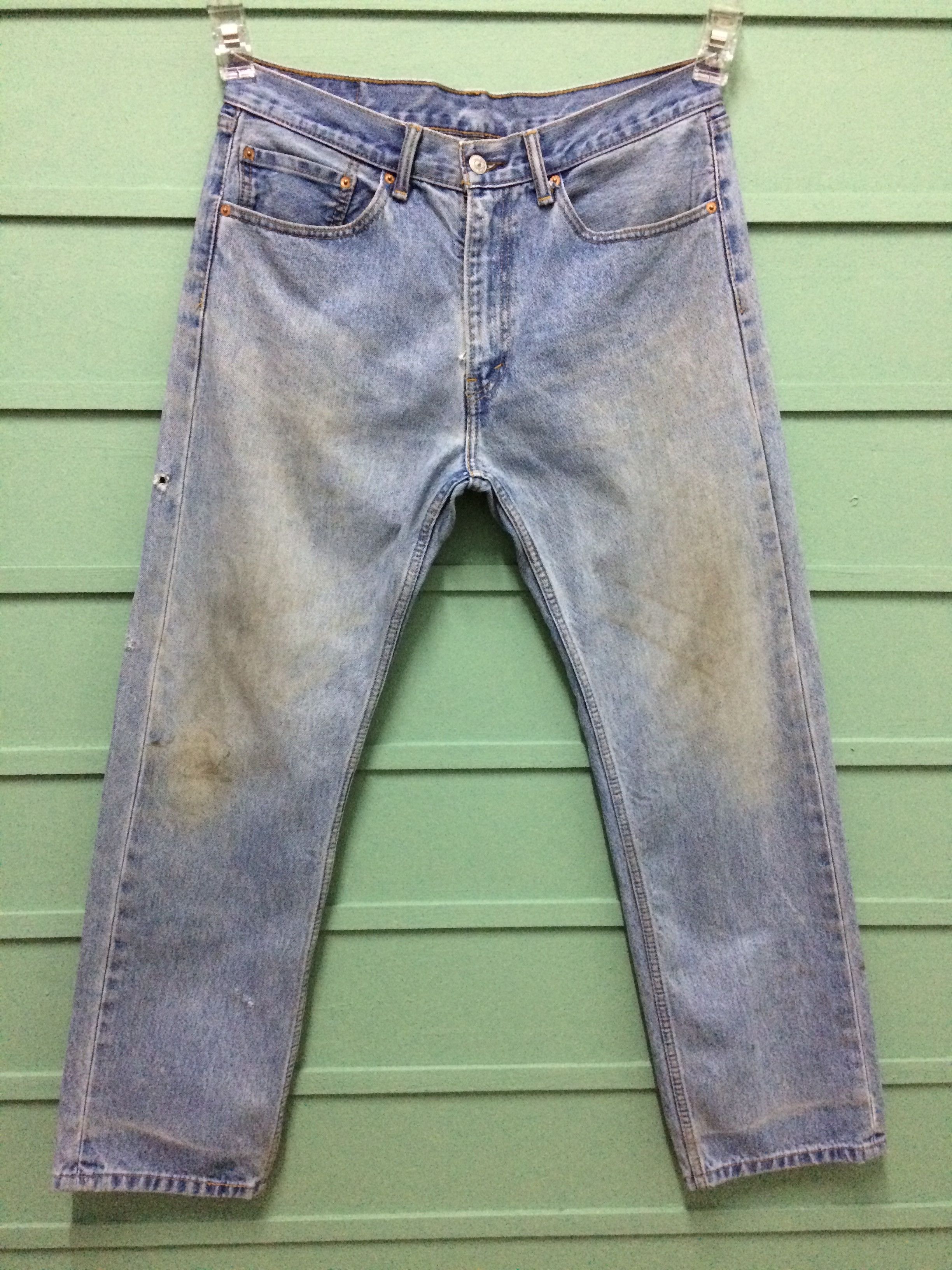 Levi's × Vintage Levis 505 Dirty Jeans #B-177 Size US 34 / EU 50 - 1 Thumbnail
