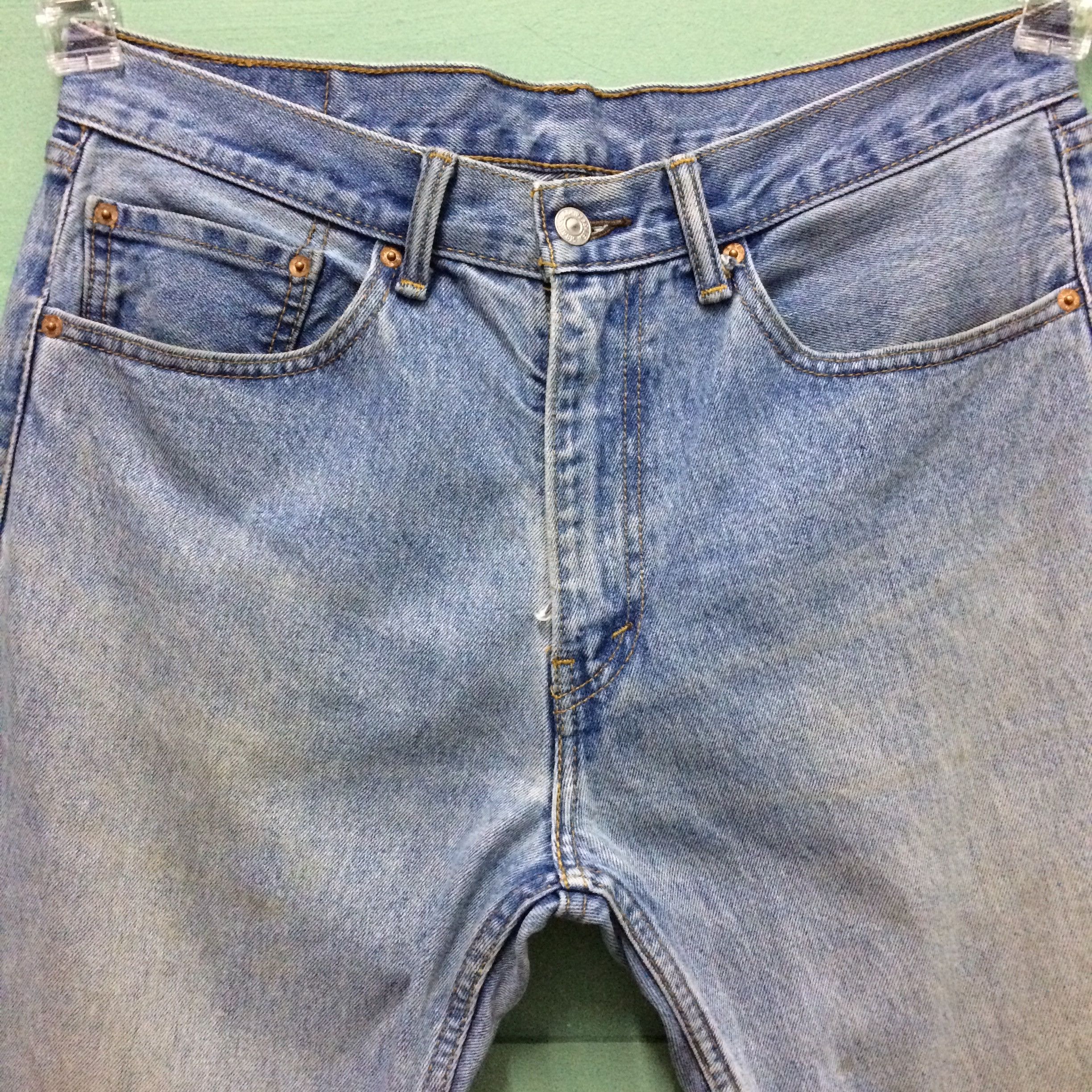 Levi's × Vintage Levis 505 Dirty Jeans #B-177 Size US 34 / EU 50 - 3 Thumbnail