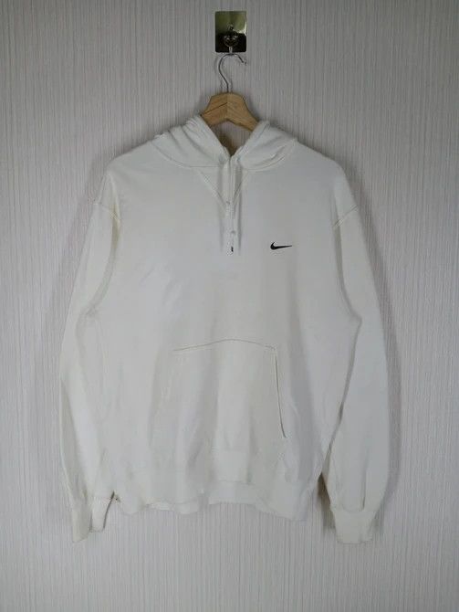 Nike Vintage Nike Hoodie Sweatshirt Embroidered Small Logo Size US M / EU 48-50 / 2 - 1 Thumbnail