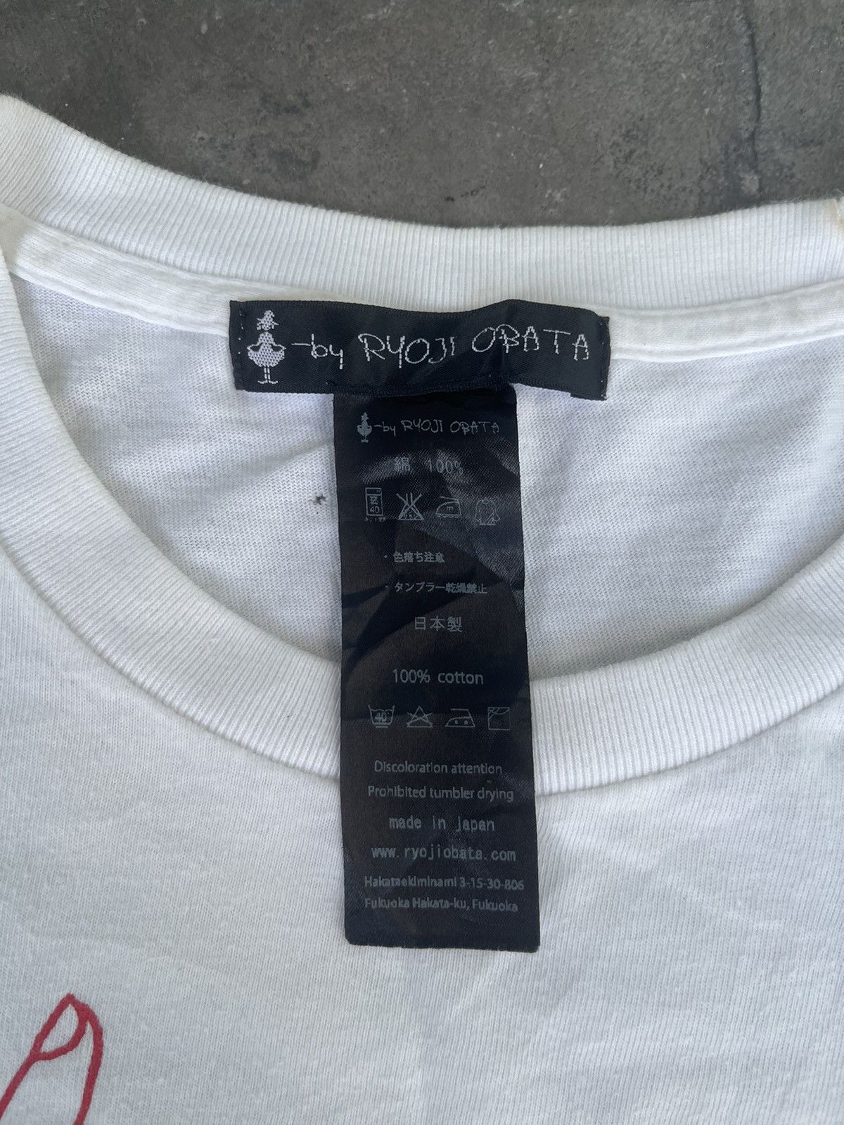 Japanese Brand JAPAN MADE By Ryoji Obata Hands Art Tee Size US M / EU 48-50 / 2 - 3 Thumbnail
