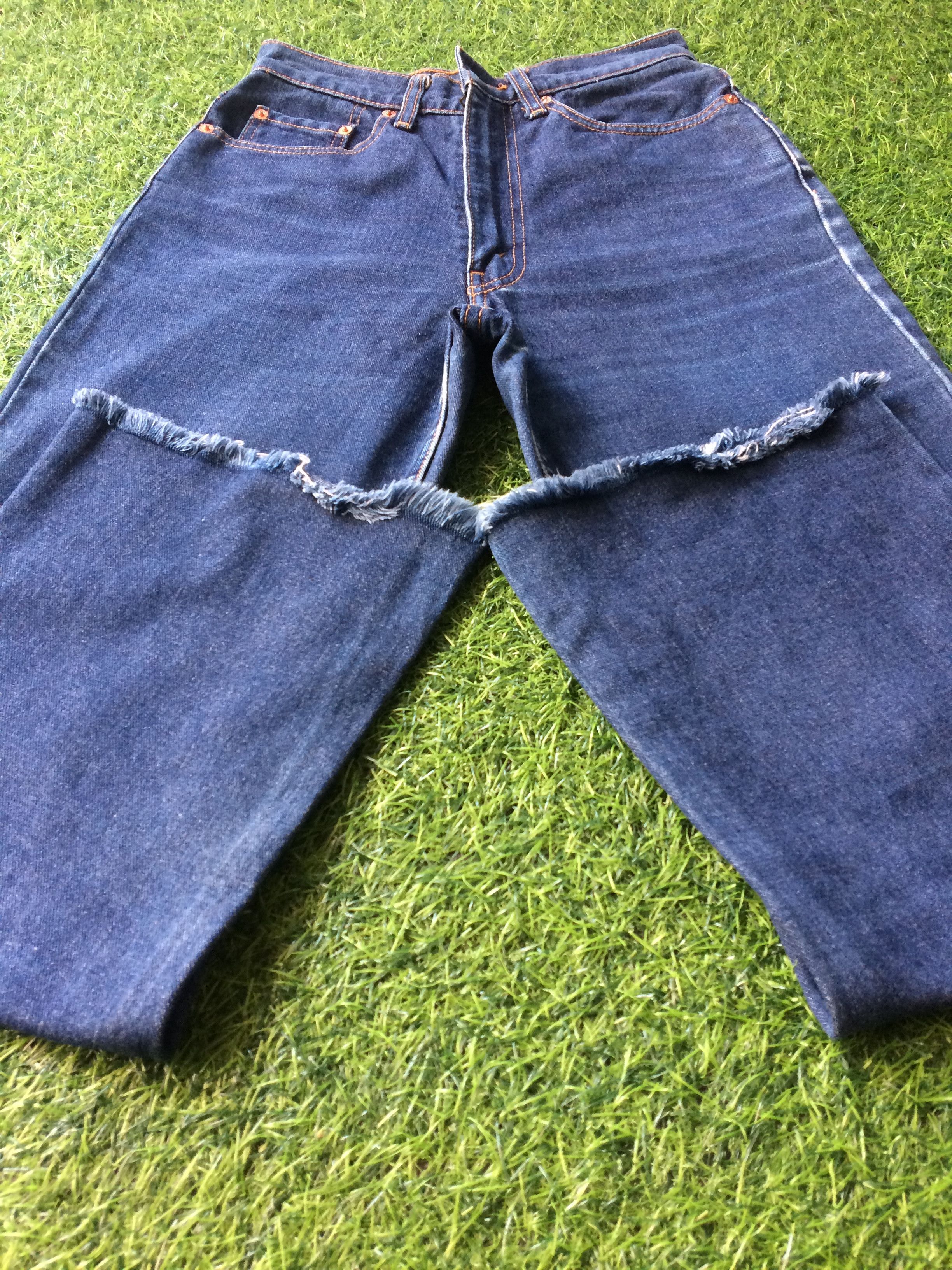 Jean × Unsound Rags Levis 517 Unisex Flared Bootcut Jeans #B-681 Size 25" / US 0 / IT 36 - 5 Thumbnail