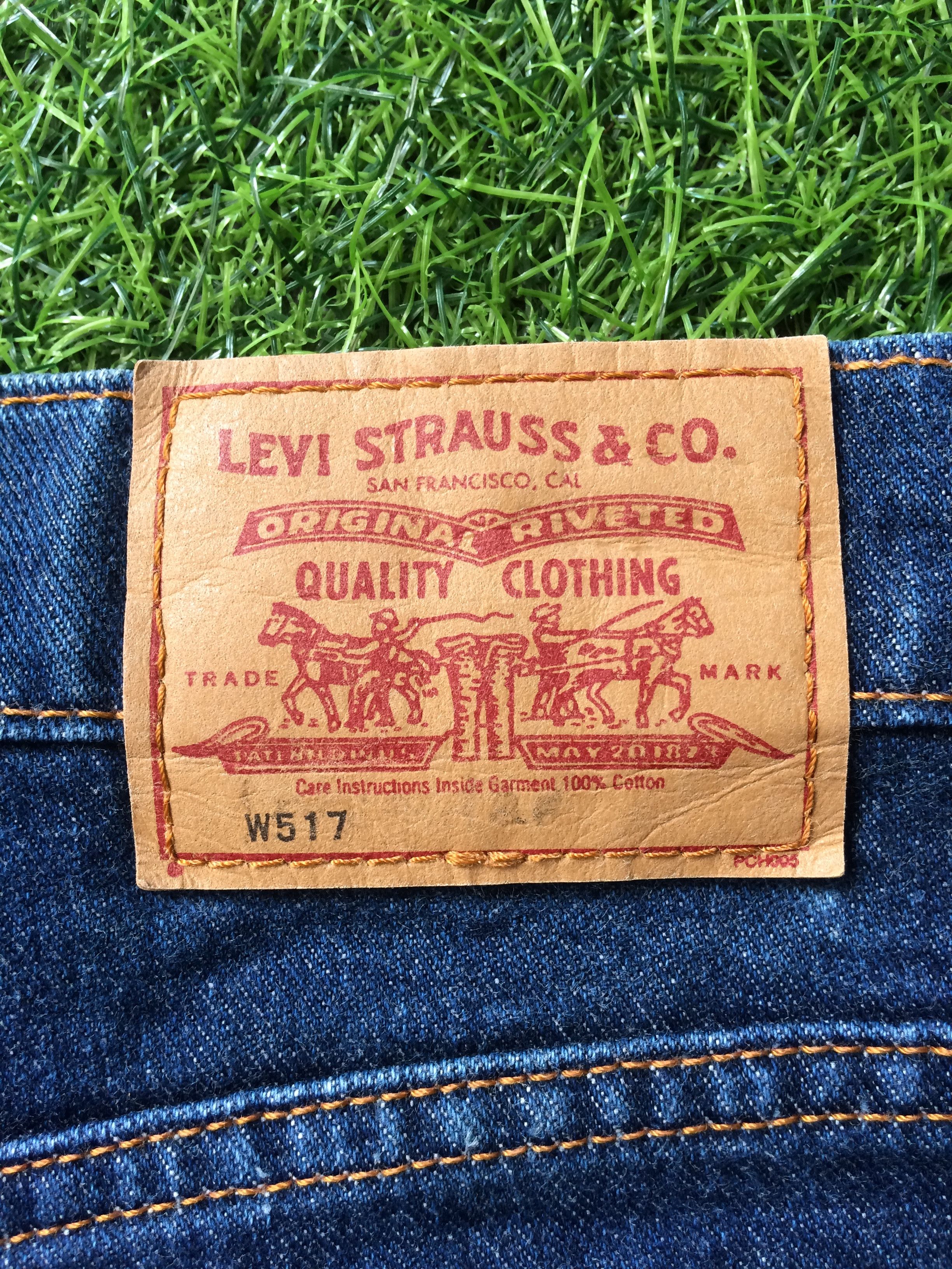 Jean × Unsound Rags Levis 517 Unisex Flared Bootcut Jeans #B-681 Size 25" / US 0 / IT 36 - 9 Thumbnail