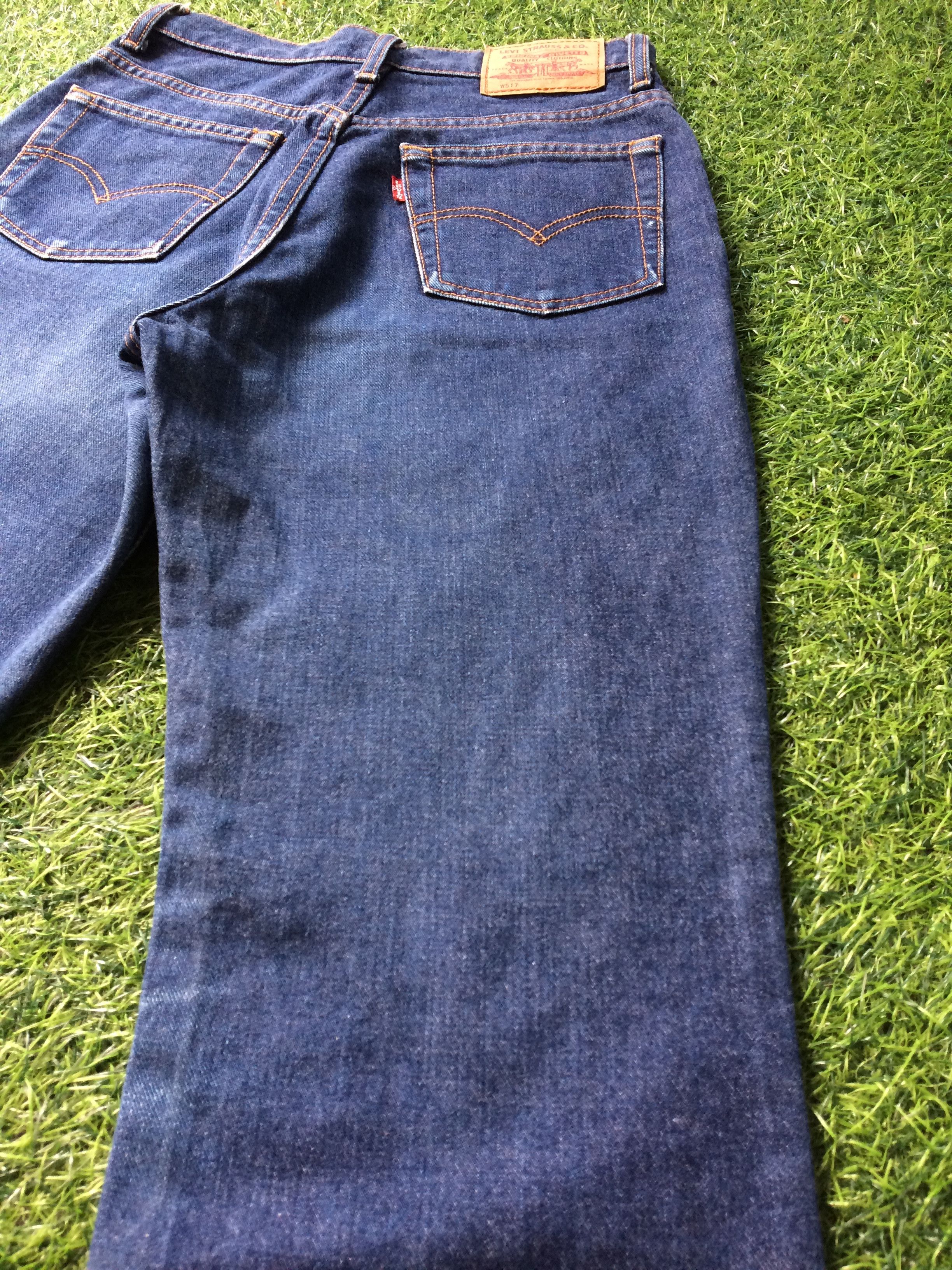 Jean × Unsound Rags Levis 517 Unisex Flared Bootcut Jeans #B-681 Size 25" / US 0 / IT 36 - 7 Thumbnail