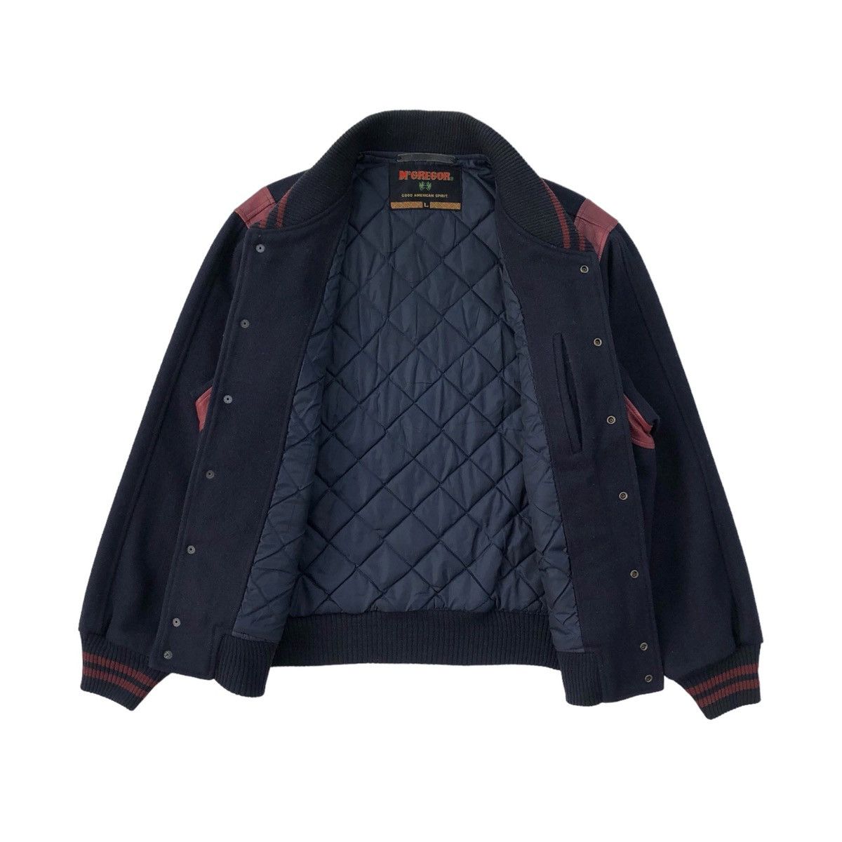 McGregor Vintage McGregor Wool Leather Varsity Jacket Size US L / EU 52-54 / 3 - 5 Thumbnail