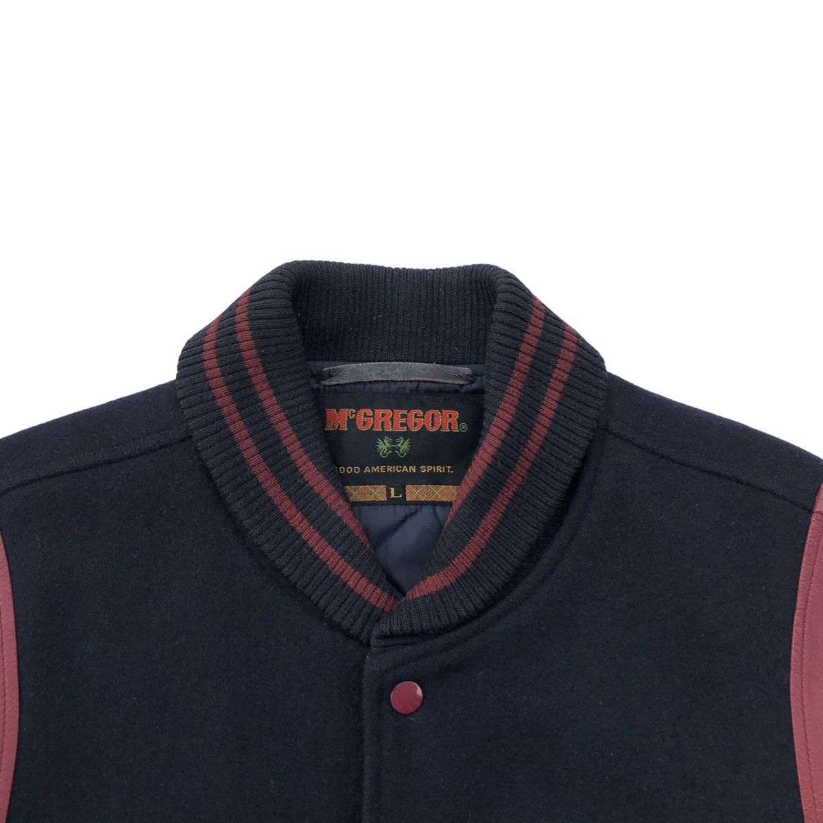 McGregor Vintage McGregor Wool Leather Varsity Jacket Size US L / EU 52-54 / 3 - 10 Thumbnail