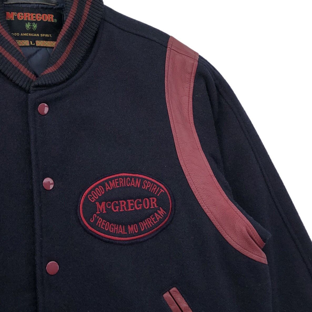 McGregor Vintage McGregor Wool Leather Varsity Jacket Size US L / EU 52-54 / 3 - 9 Thumbnail
