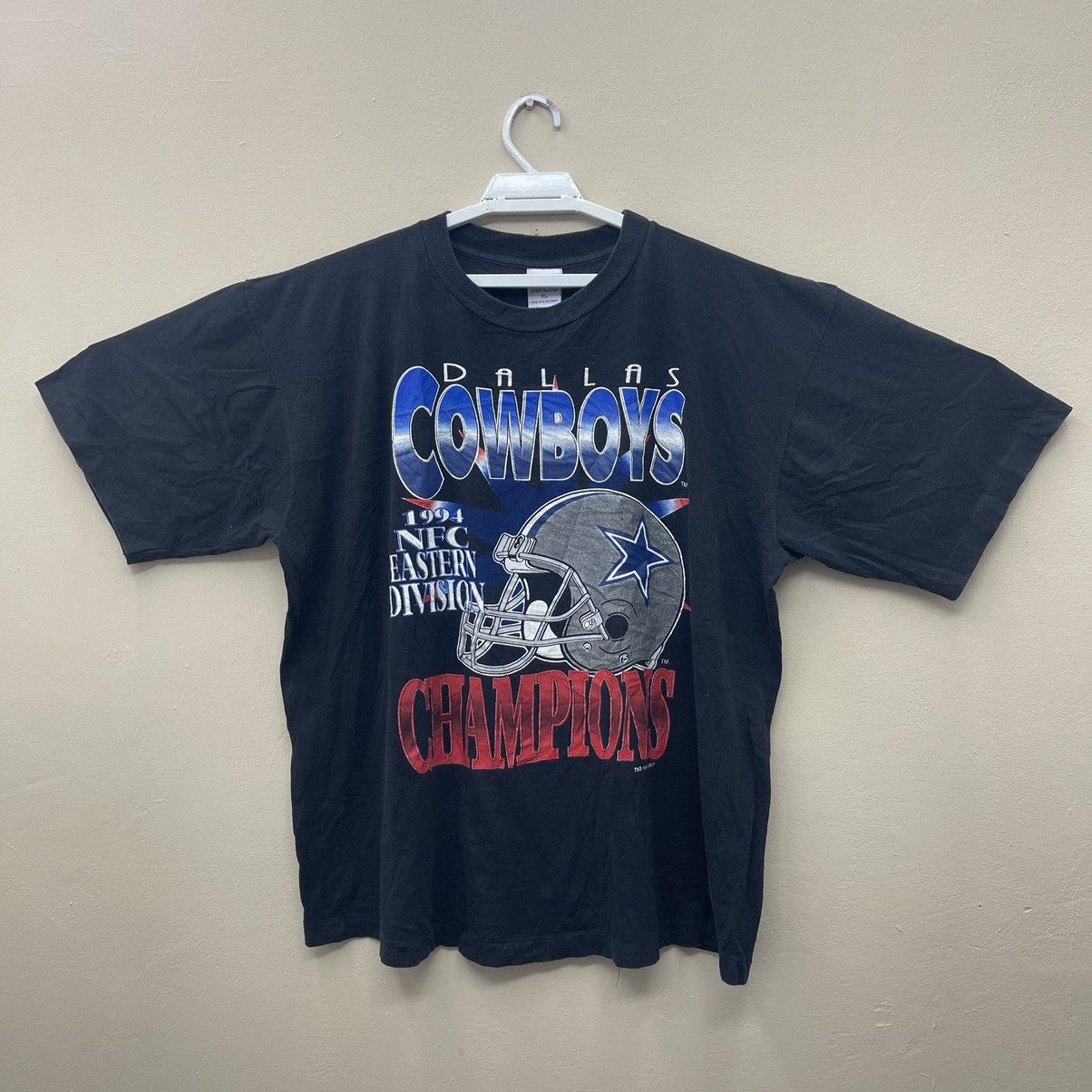 MLB × NFL × Vintage Vintage Dallas Cowboys Nfc Eastern Division Champion Tee Size US XL / EU 56 / 4 - 1 Thumbnail