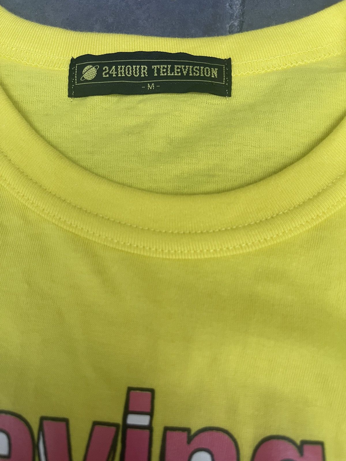 Japanese Brand JAPAN MADE 24Hour Television Believing The World Will Change Size US M / EU 48-50 / 2 - 3 Thumbnail