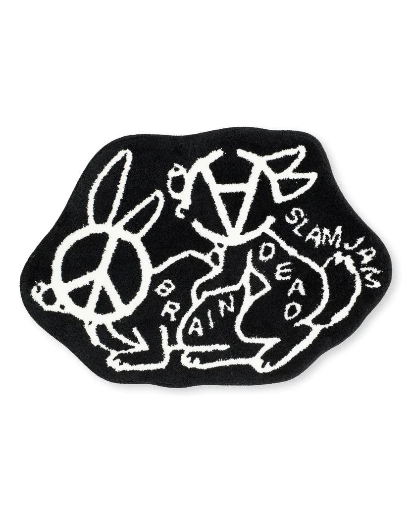 Brain Dead × Slam Jam Anarchy Bunny Love Rug Size ONE SIZE - 1 Thumbnail