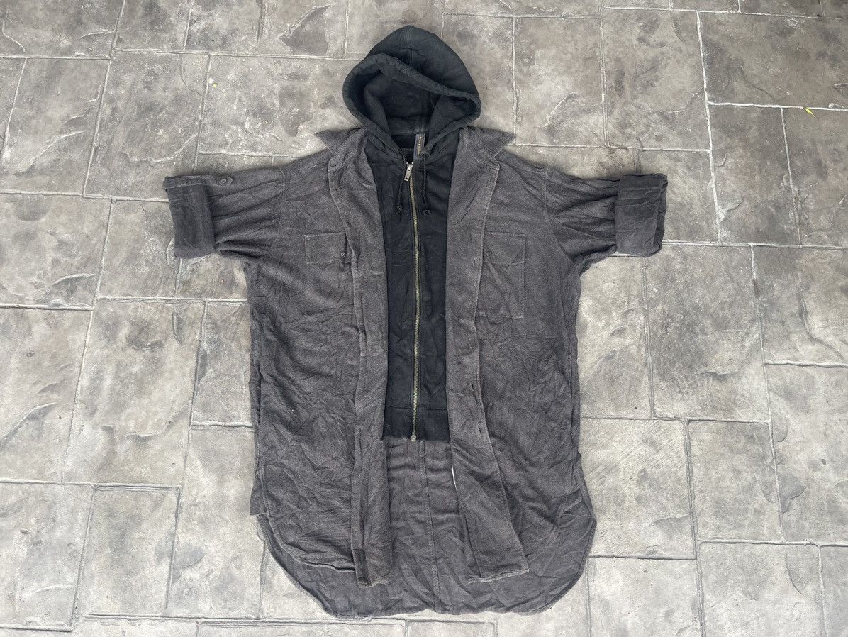 Maison MIHARA YASUHIRO JAPAN MADE Miharayasuhiro Button Up Double Pocket Hoodie Size US L / EU 52-54 / 3 - 7 Thumbnail
